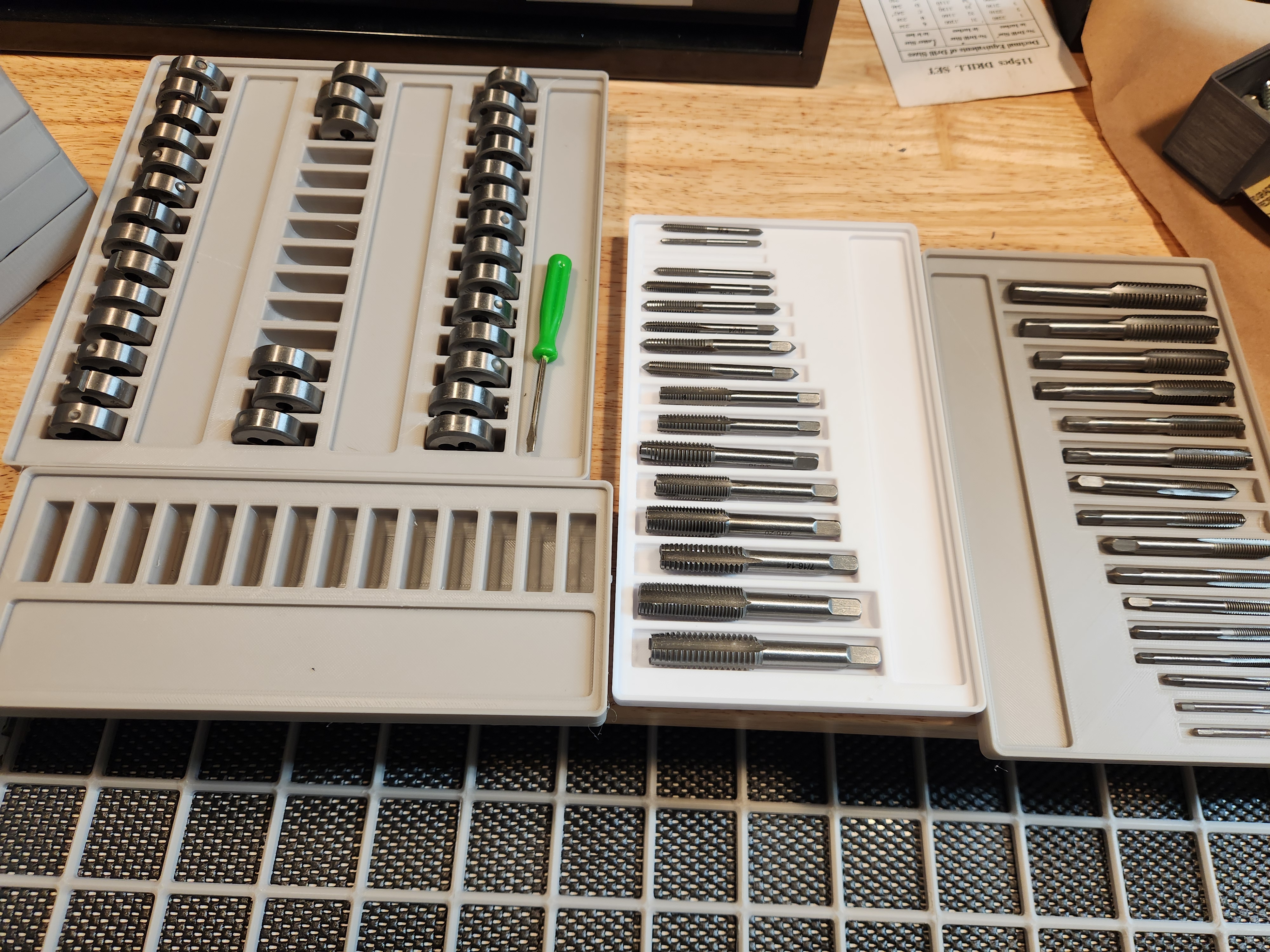 Shortened Gridfinity Tap and Die Storage - photo 2