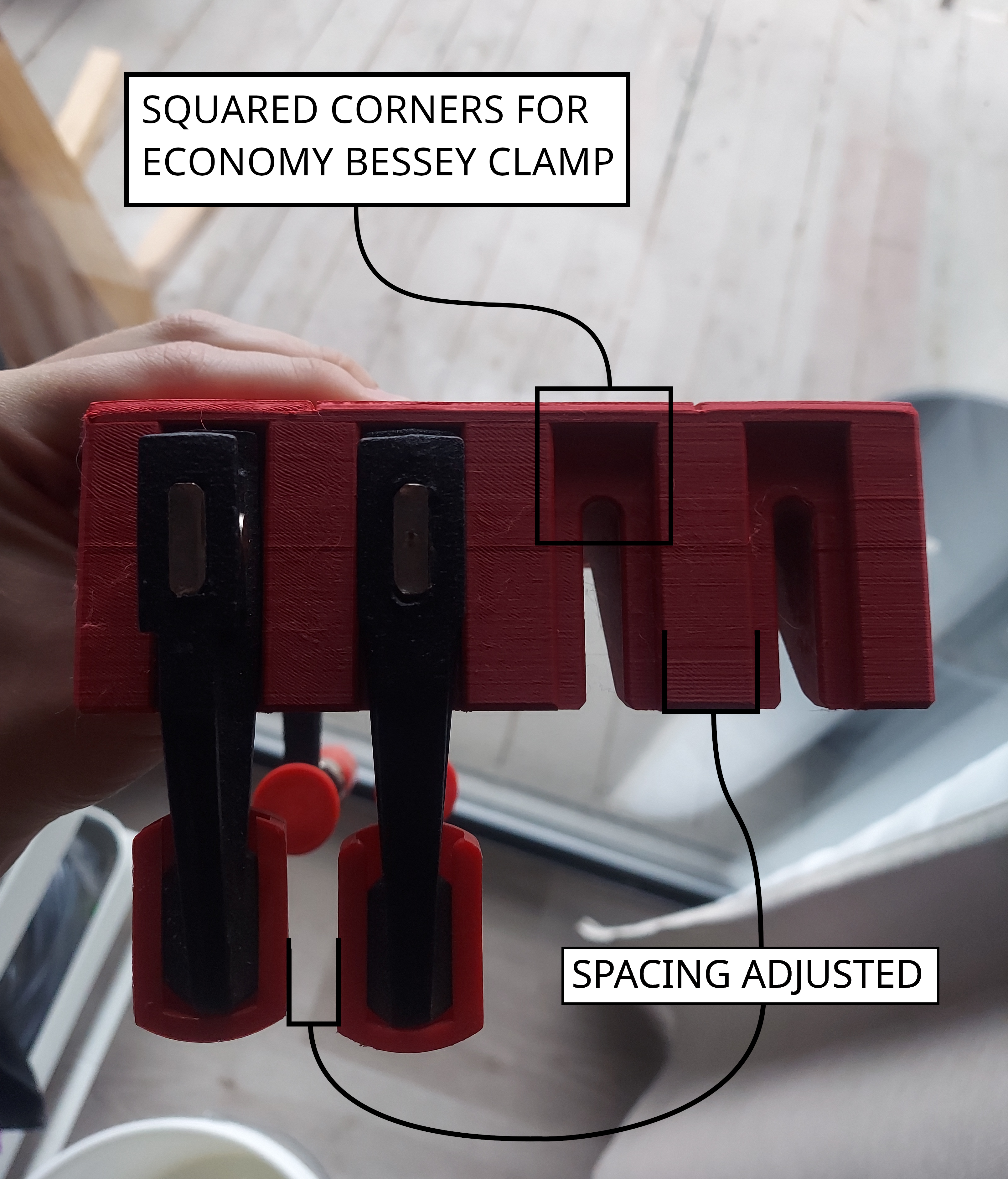 Bessey Clamp F-Clamp Rack
