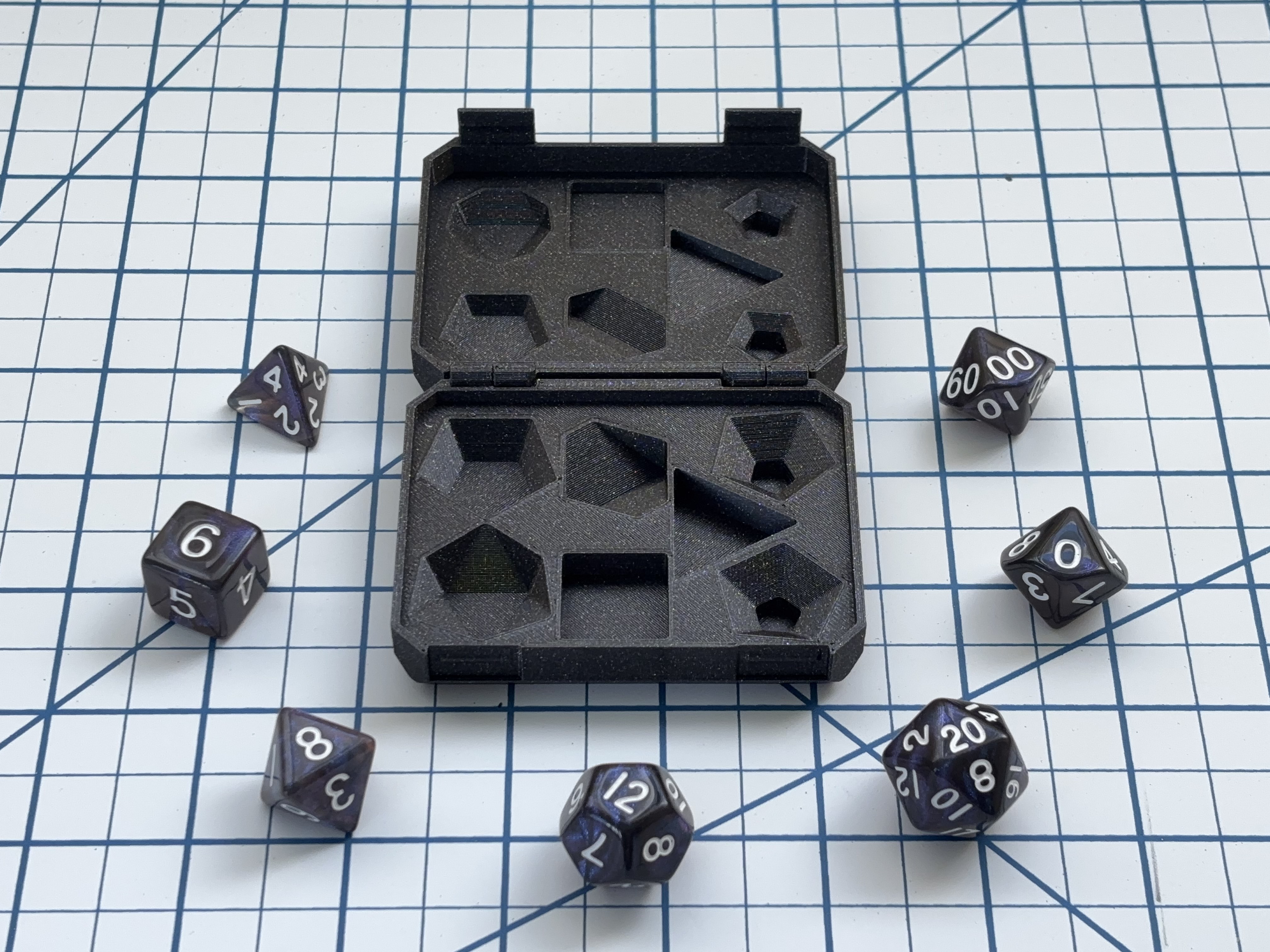 Polyhedral Dice Case (print-in-place) - photo 3