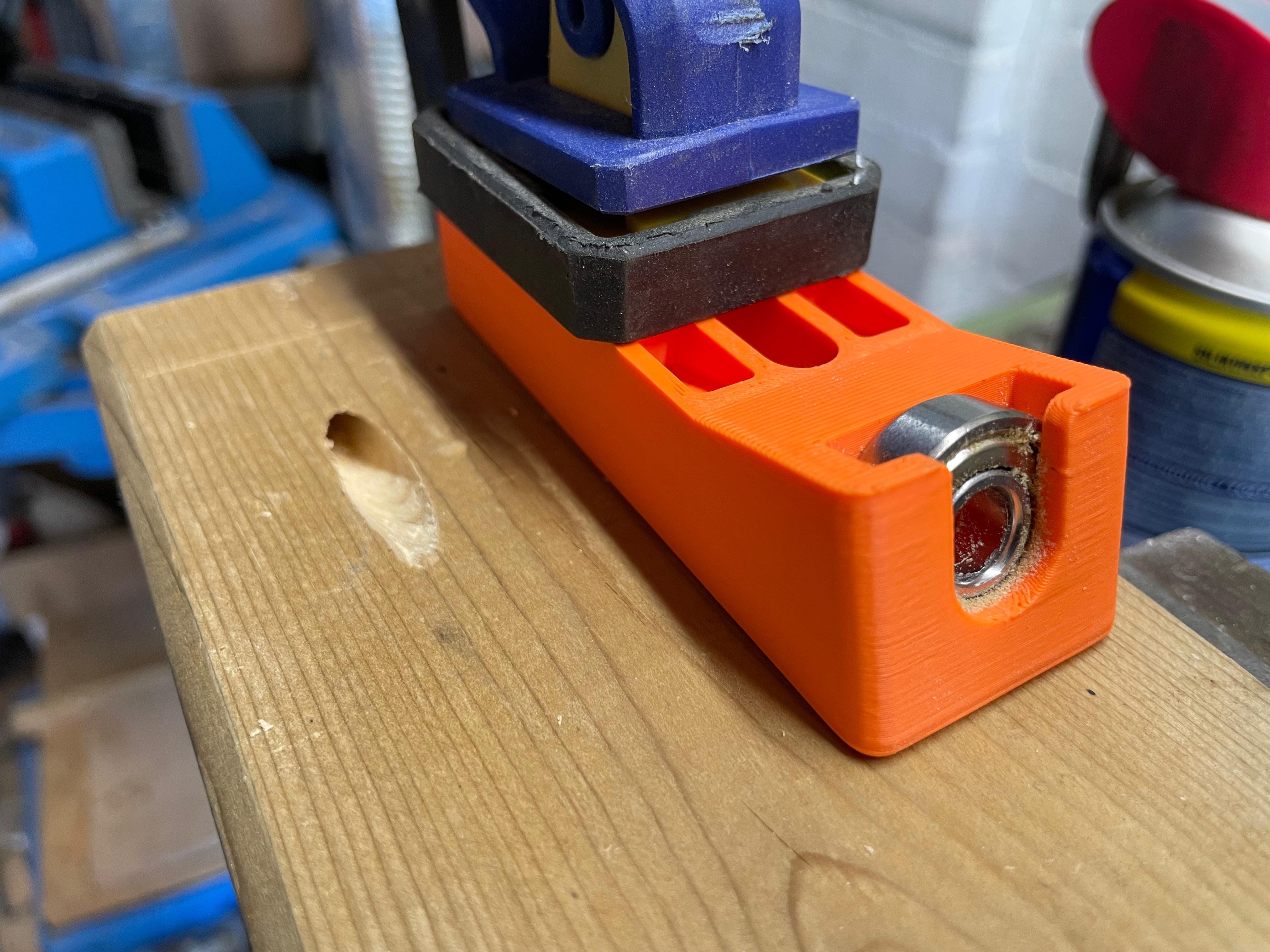 Pocket Hole Jig With 608ZZ Bearing - 8mm hole