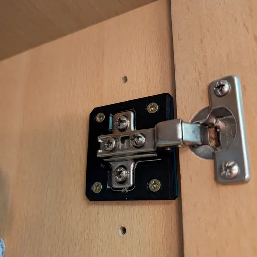 Flat Hinge repair-plate