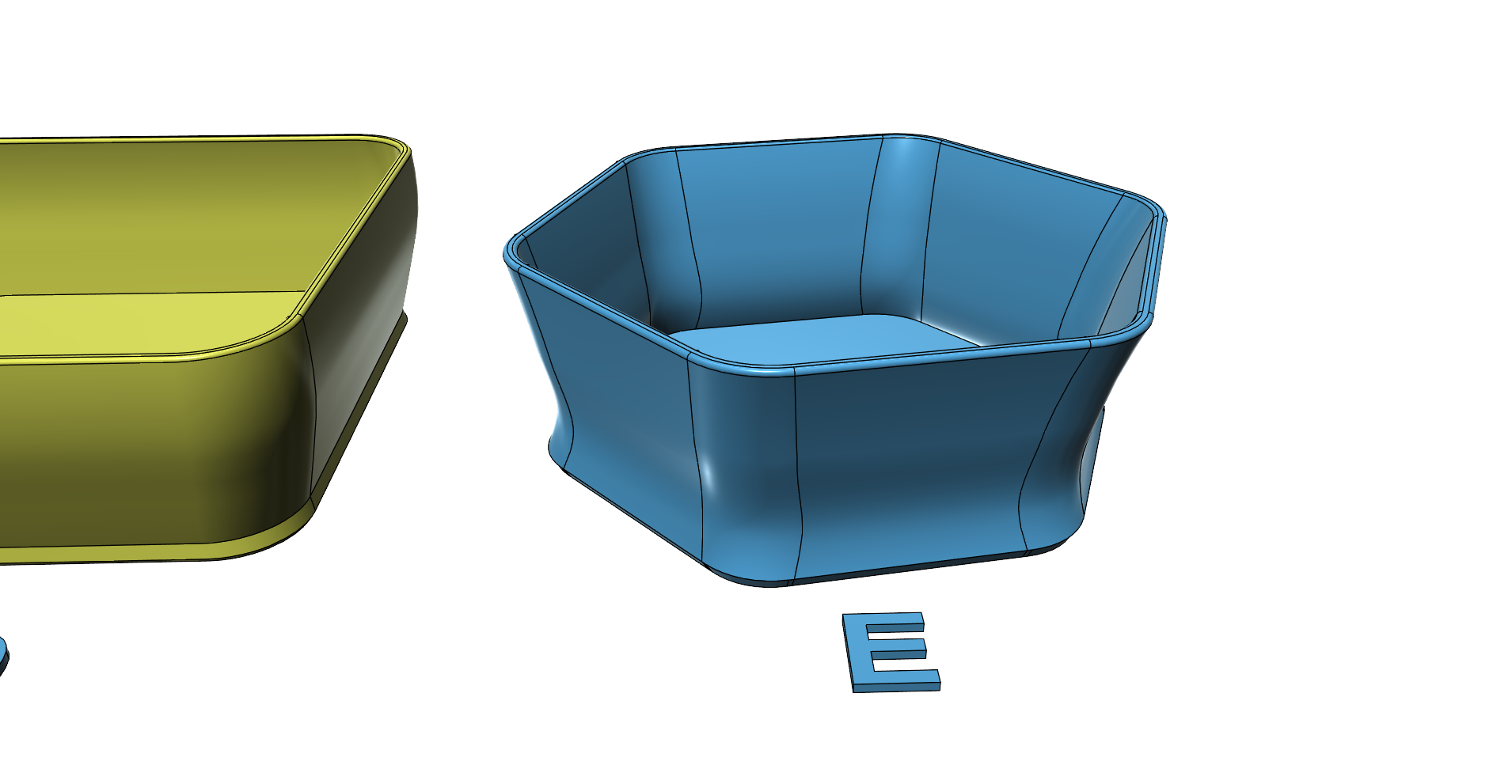 Tray bowl basket easy print without support - photo 4