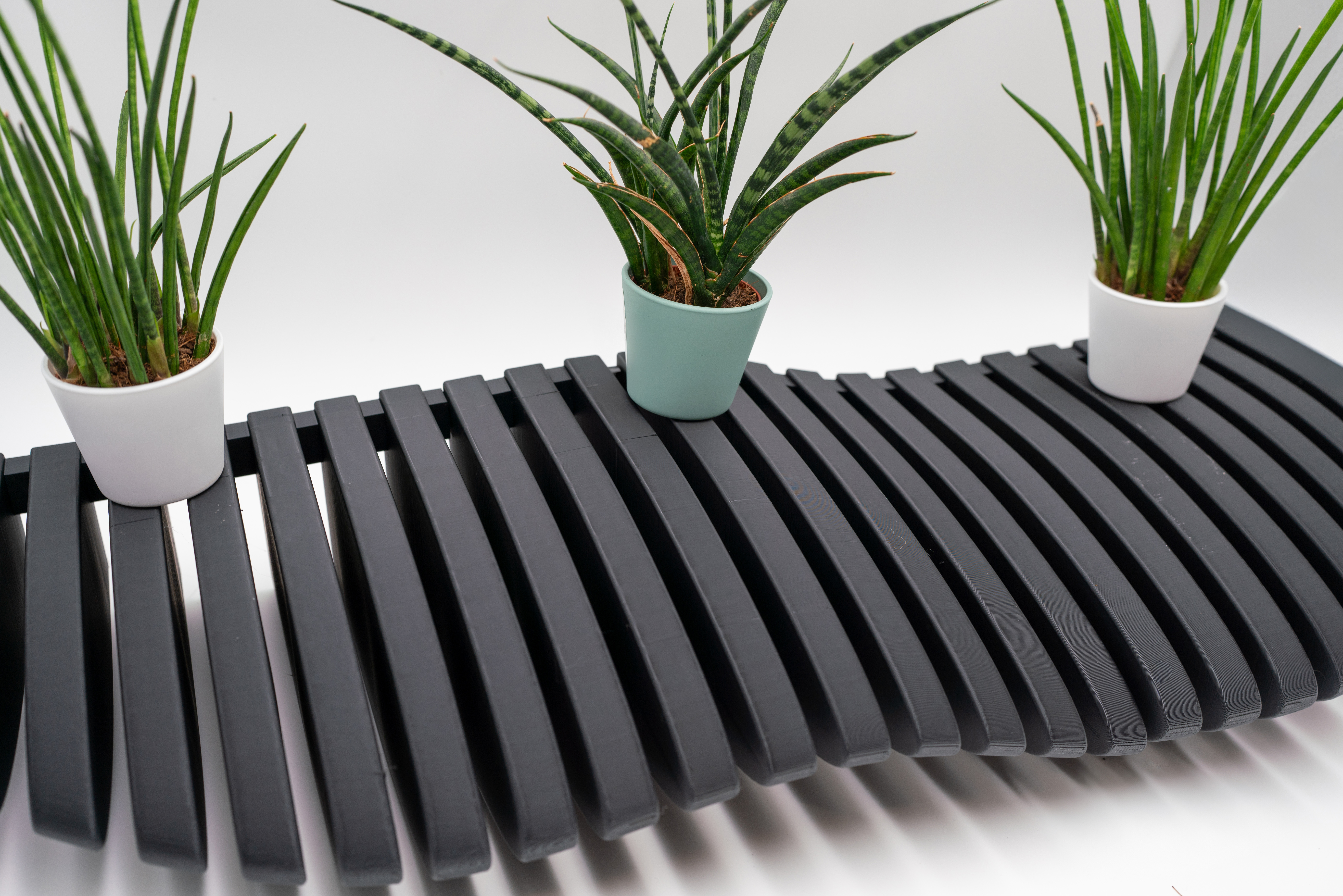 Thin 71cm wavy ribs shelf - photo 3
