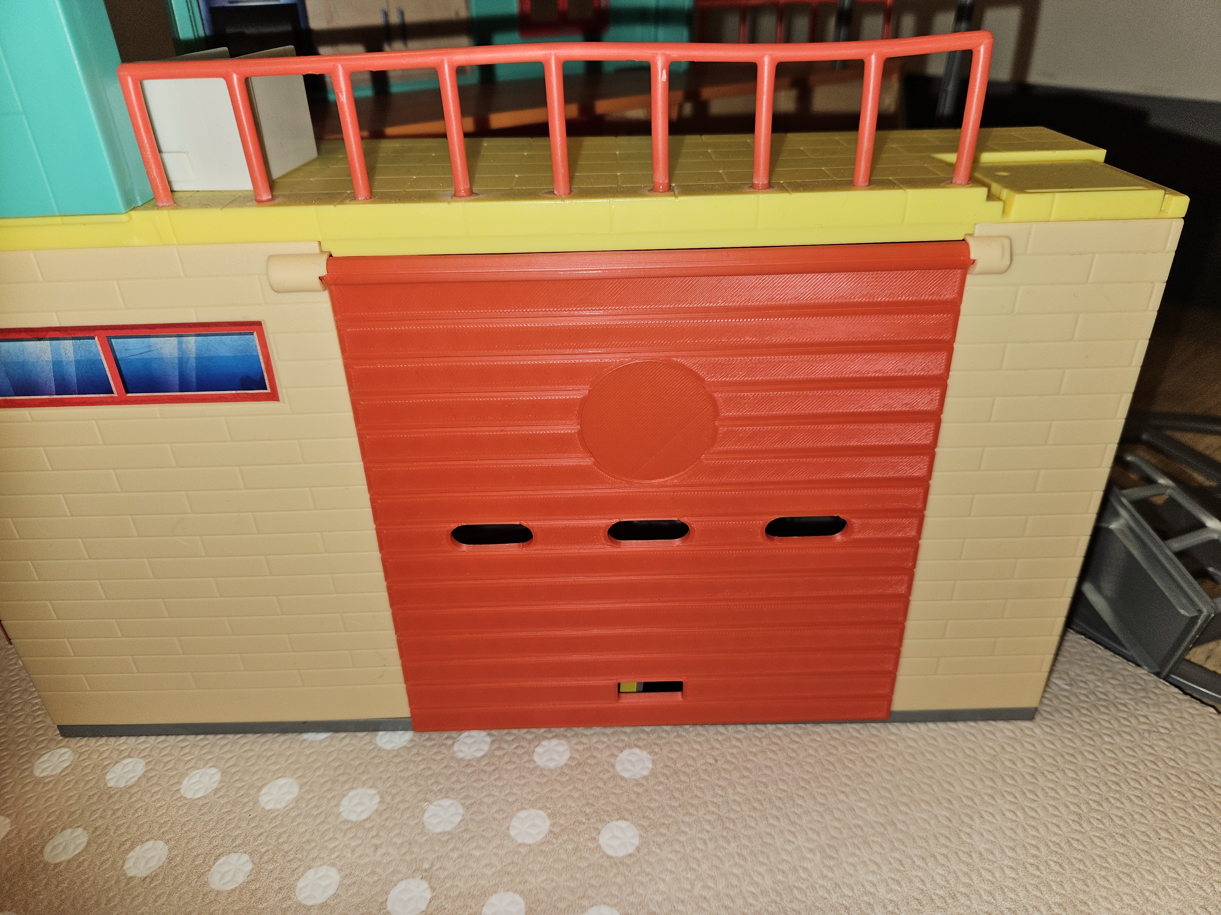Fireman Sam garage door