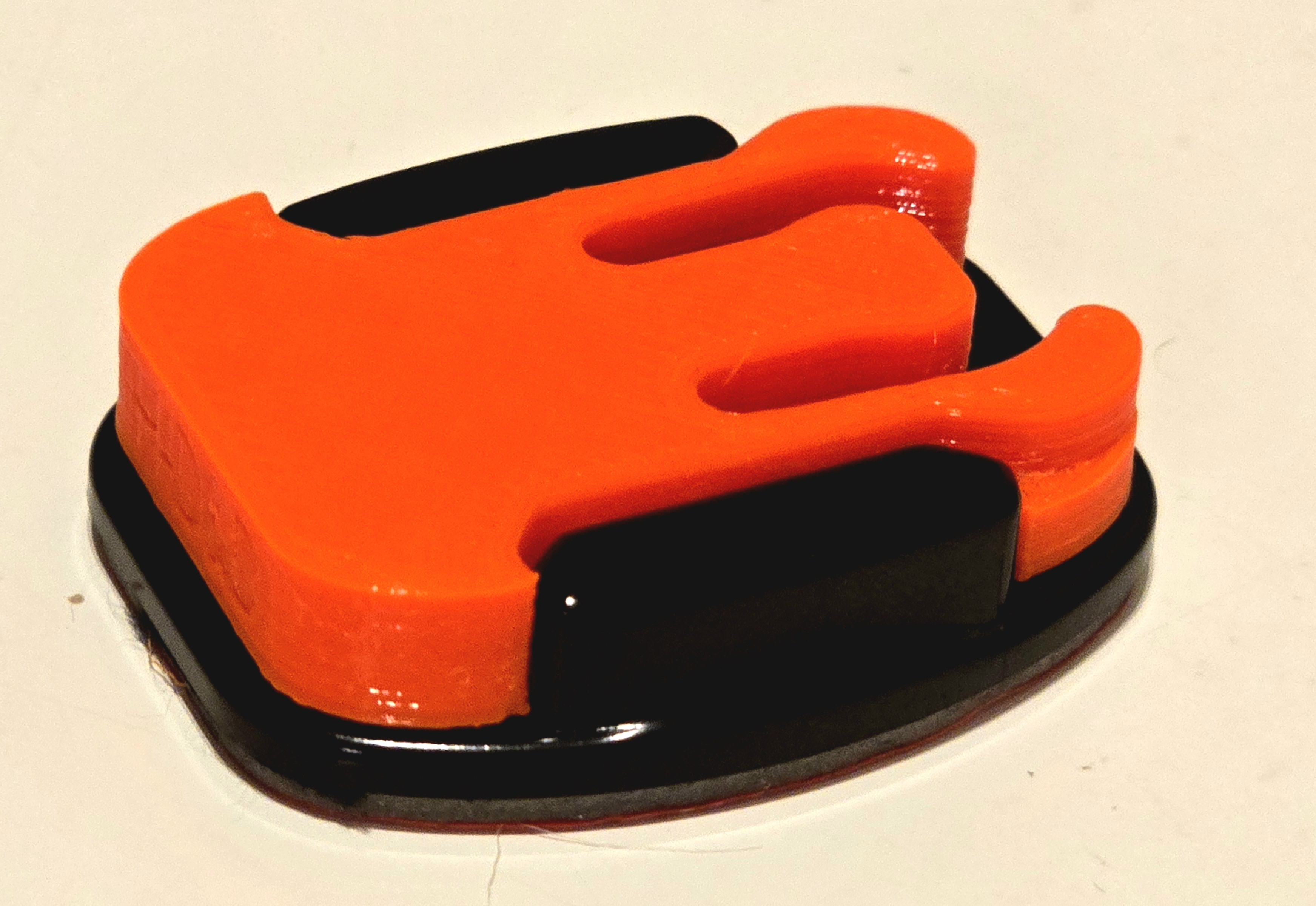 Generic GoPro clip base mount (CAD Model) - photo 2