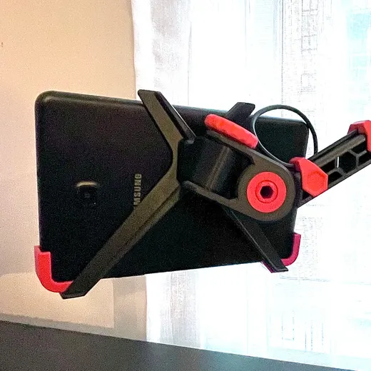 Multifunction Arm mounting system Tablet Holder Hinge