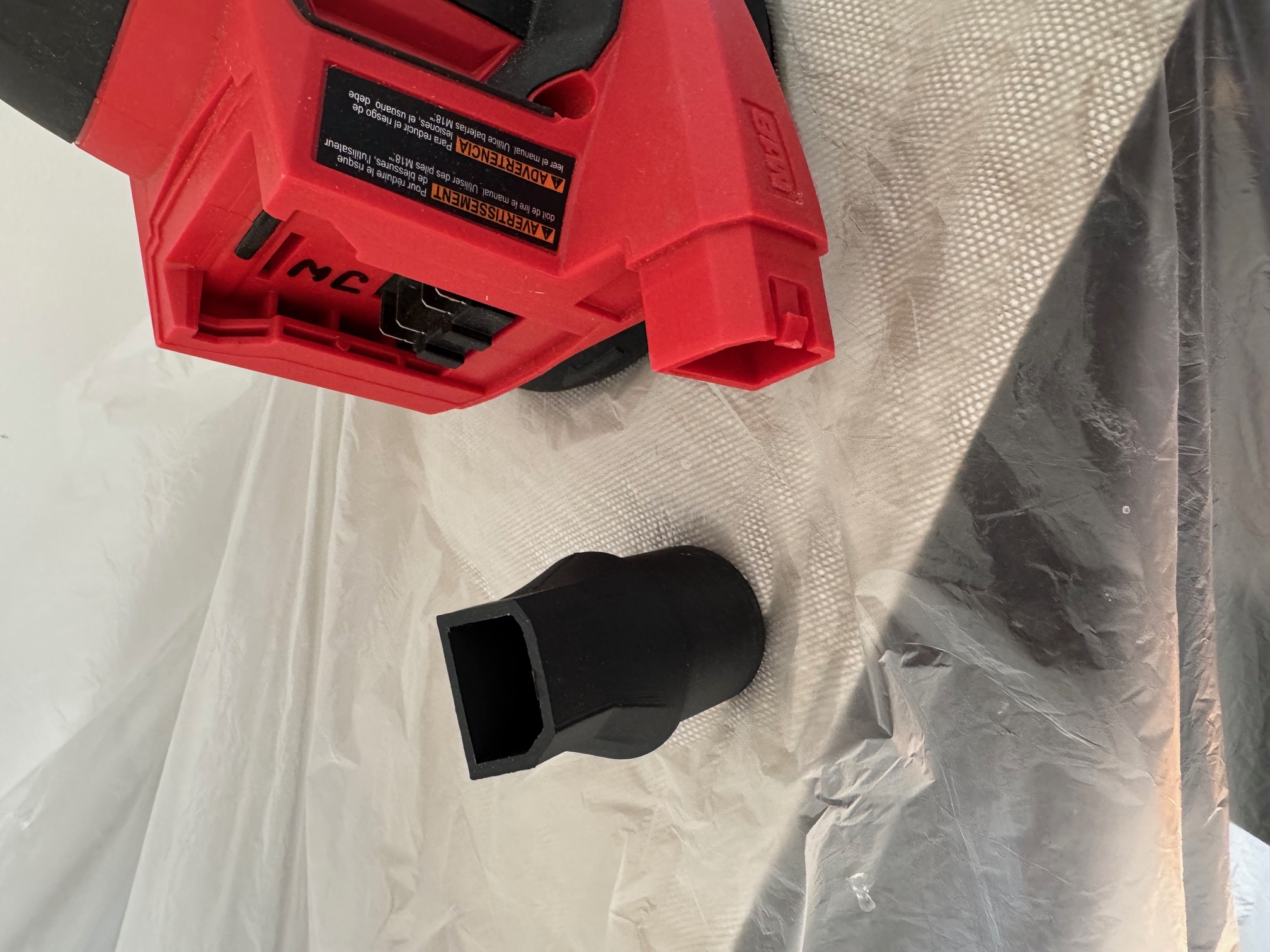 Festool Dust Collector 38mm hose Adapter to Milwaukee M18 Sander - photo 2