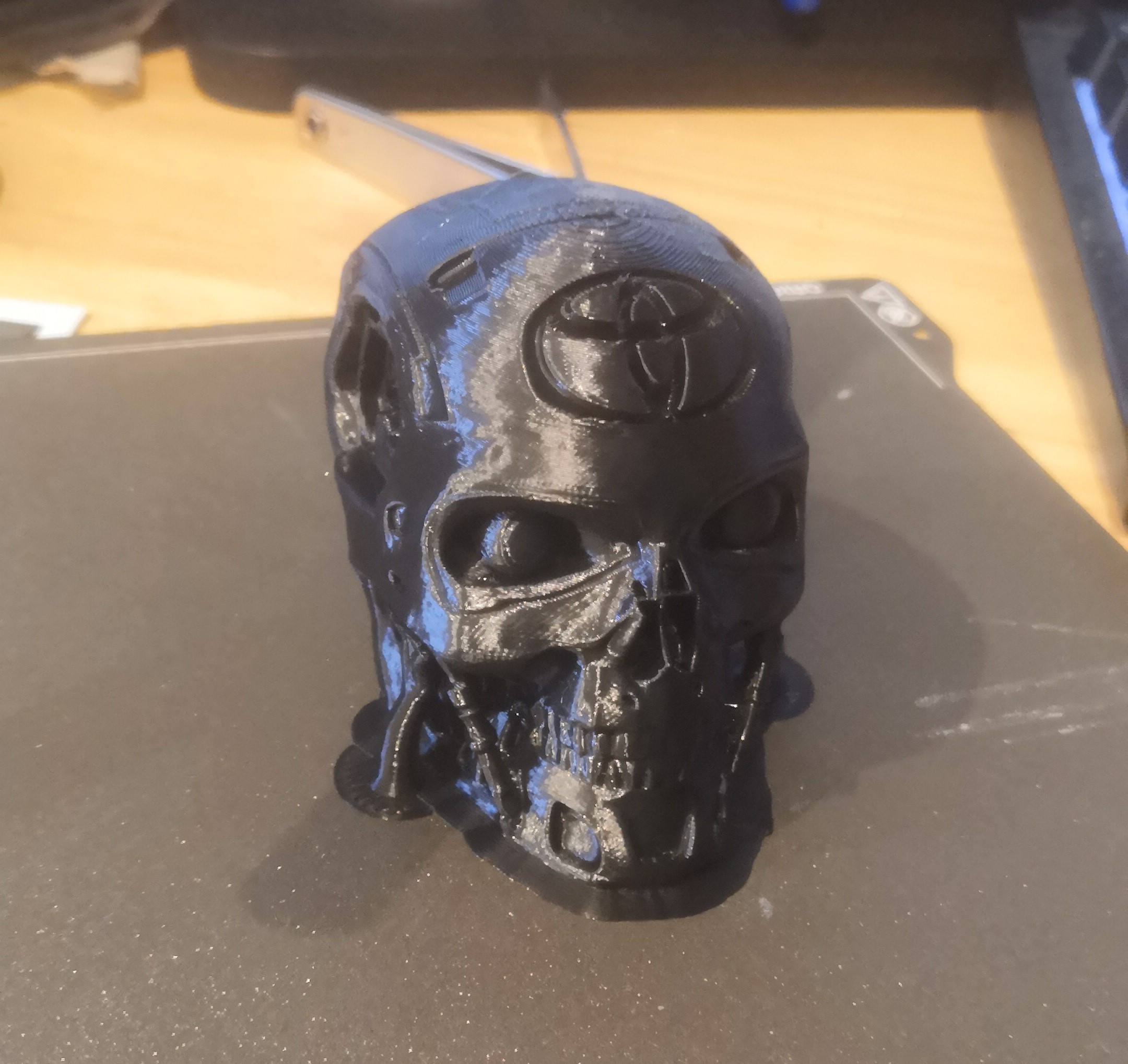 Toyota Aygo Terminator T800 Skull Gear Knob - photo 3