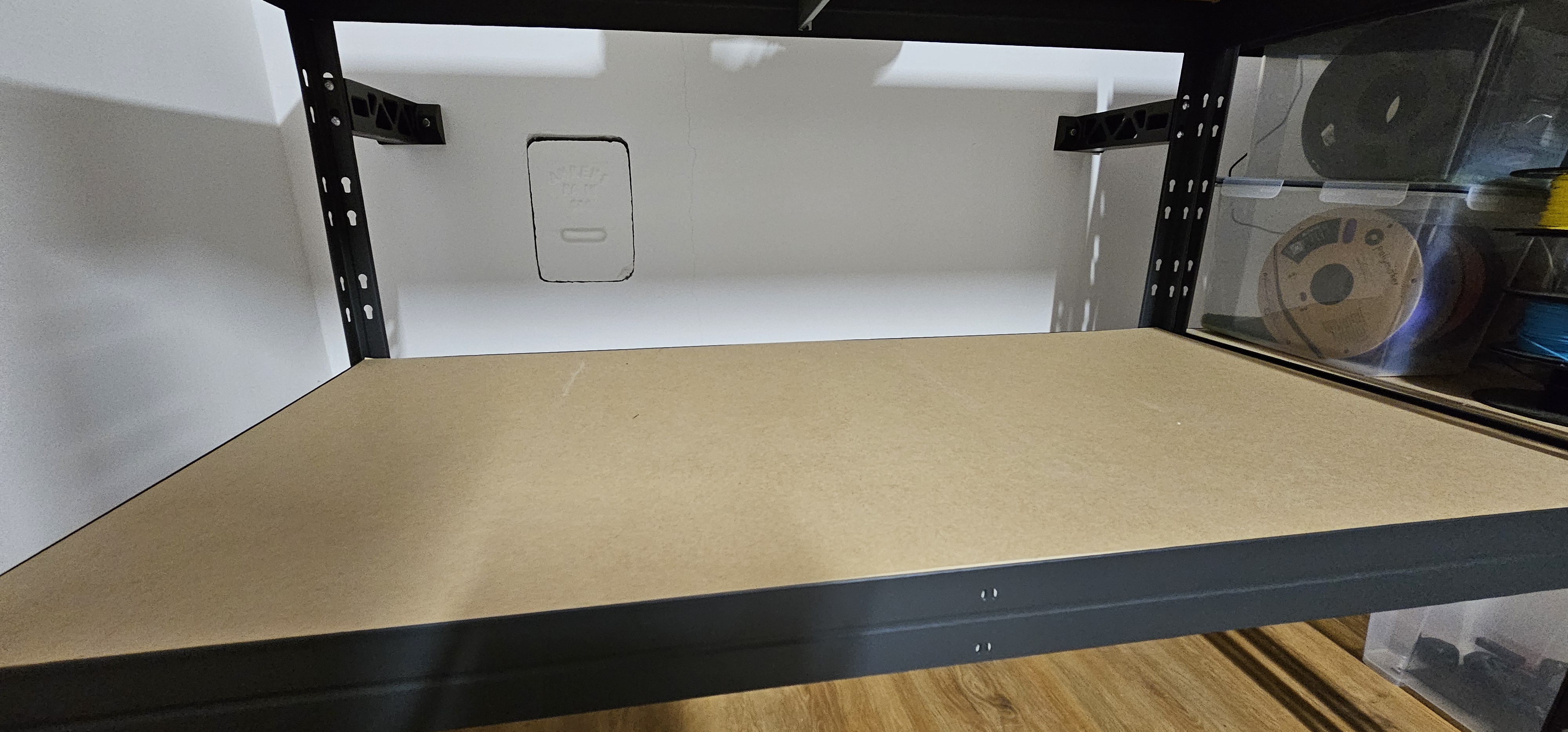 Heavy-Duty Wall Bracket for 3D Printer Shelf - 25cm - photo 3