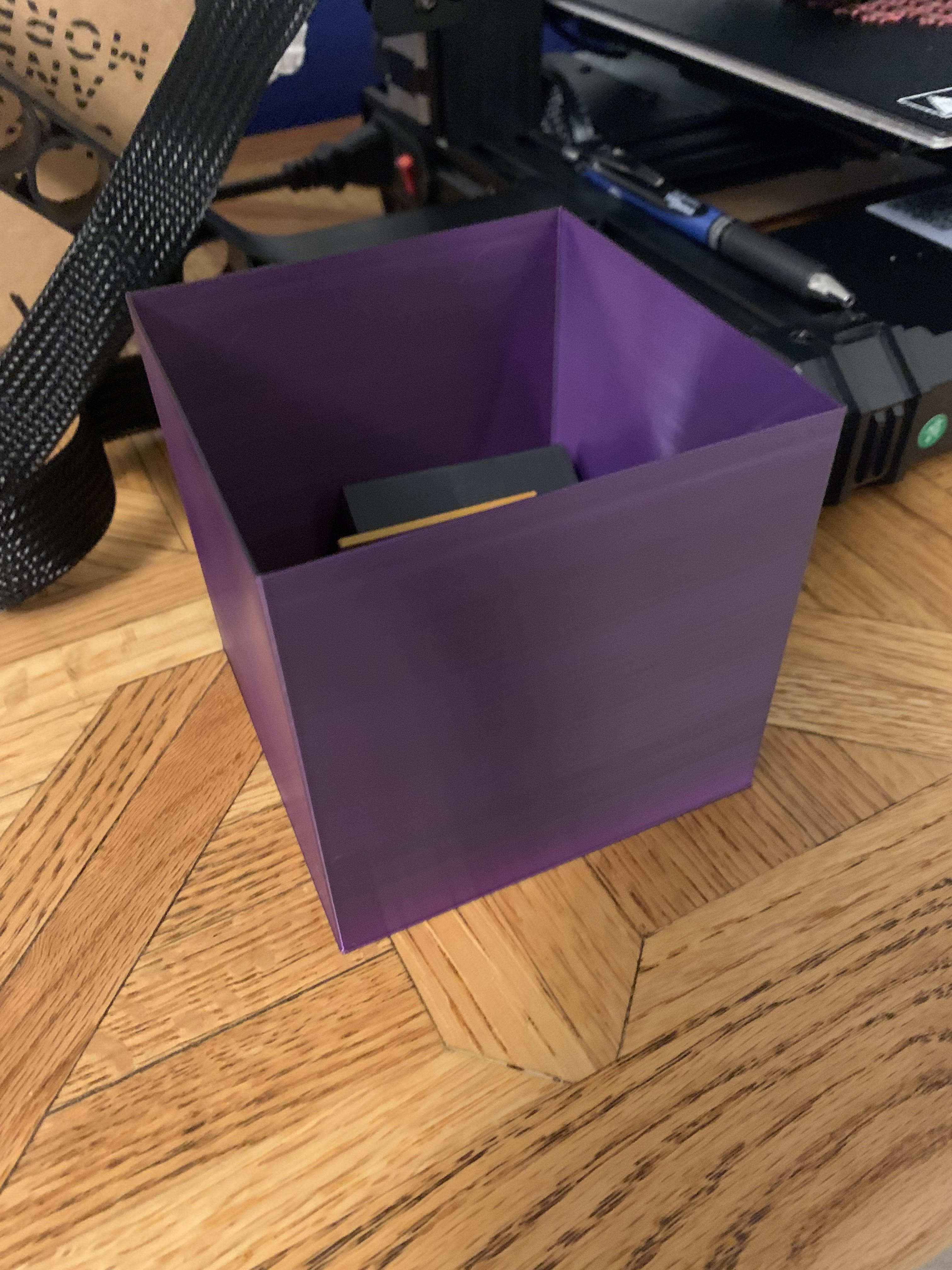 100 mm storage box with lid - photo 3
