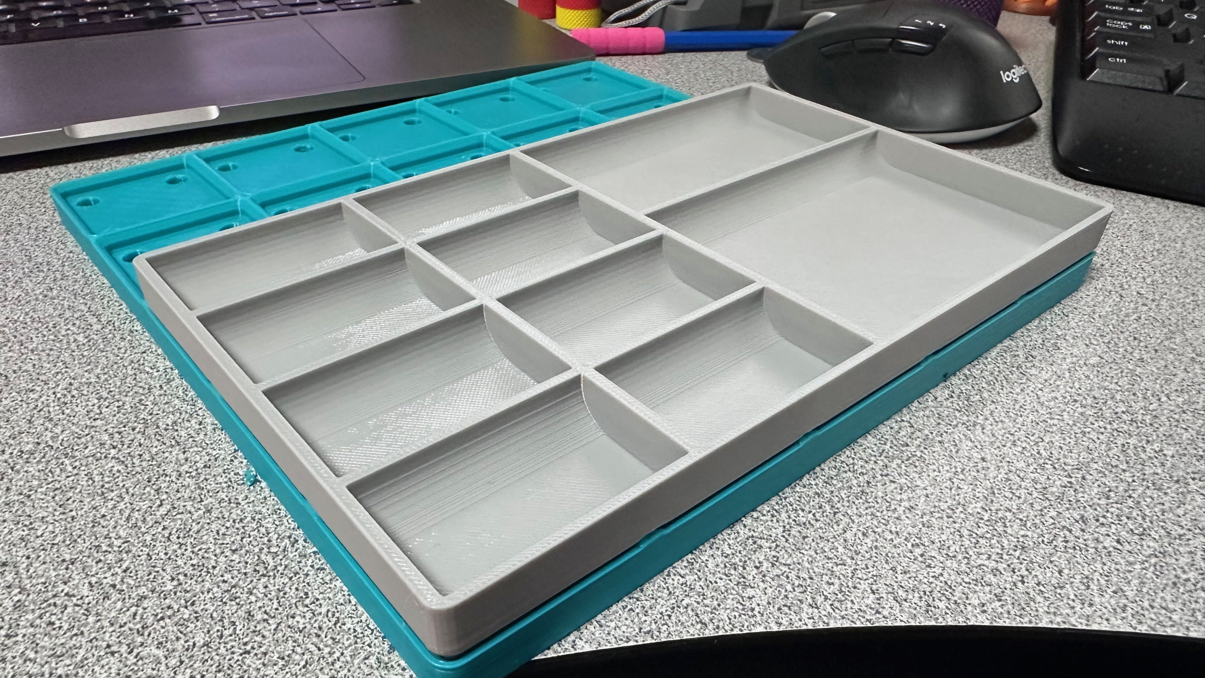 Small Parts Tray - gridfinity-ized