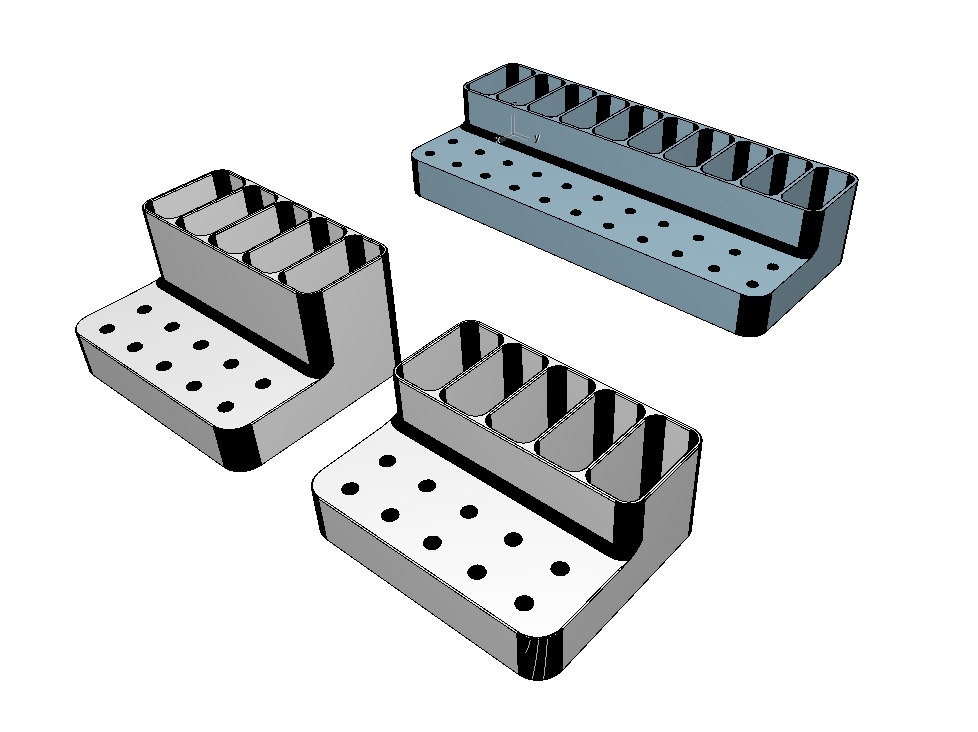 SMALLER Organizer for USB cables & chargers EU/US/UK - 5 slots | REMIX - photo 4