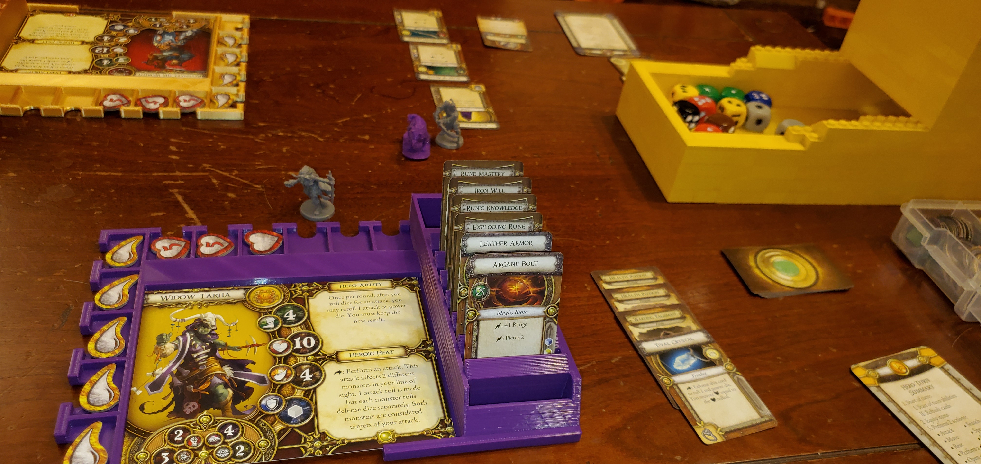 Descent 2nd Edition Hero Tray - photo 3