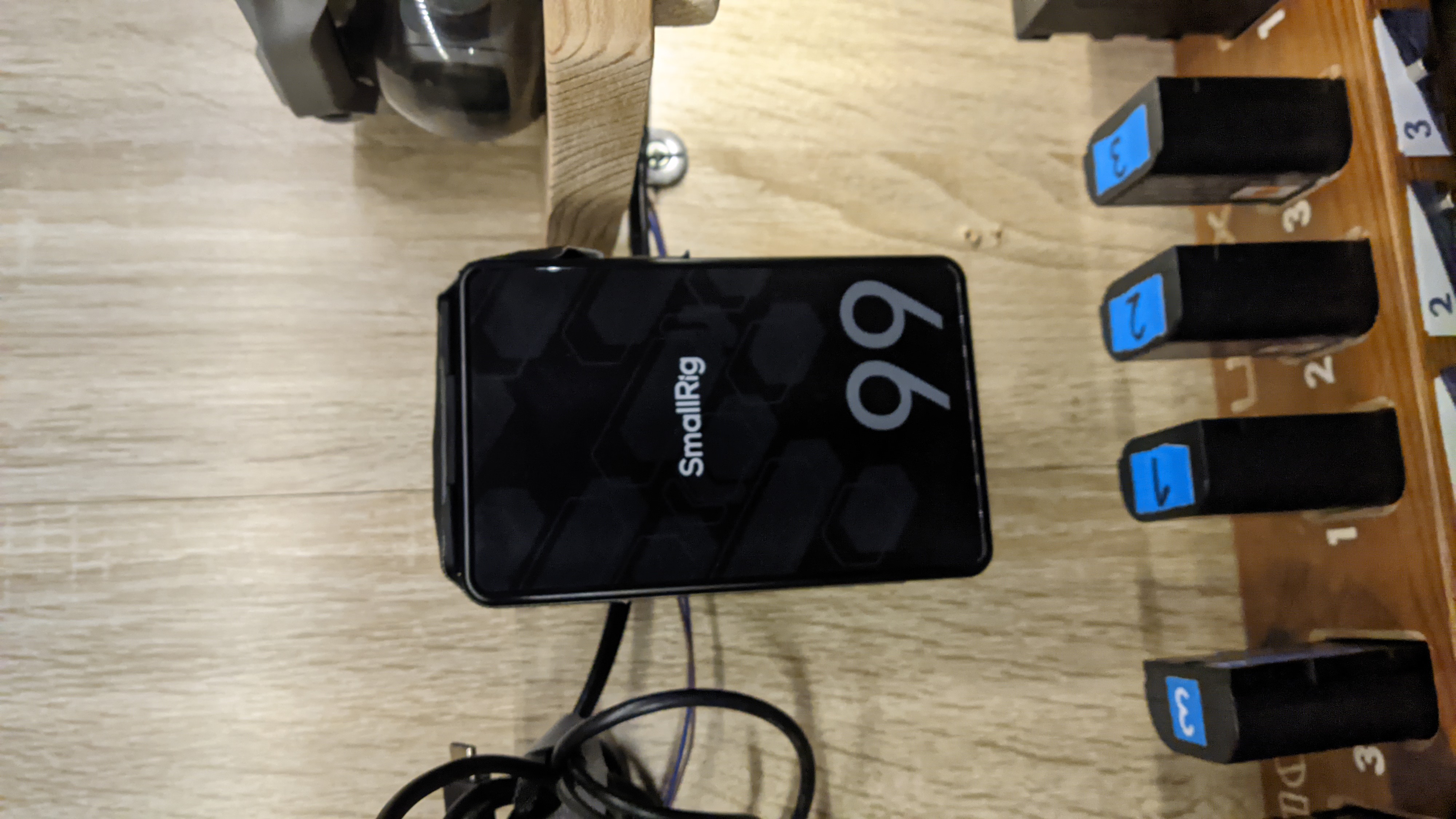 V-mount battery wall mount/storage - photo 2