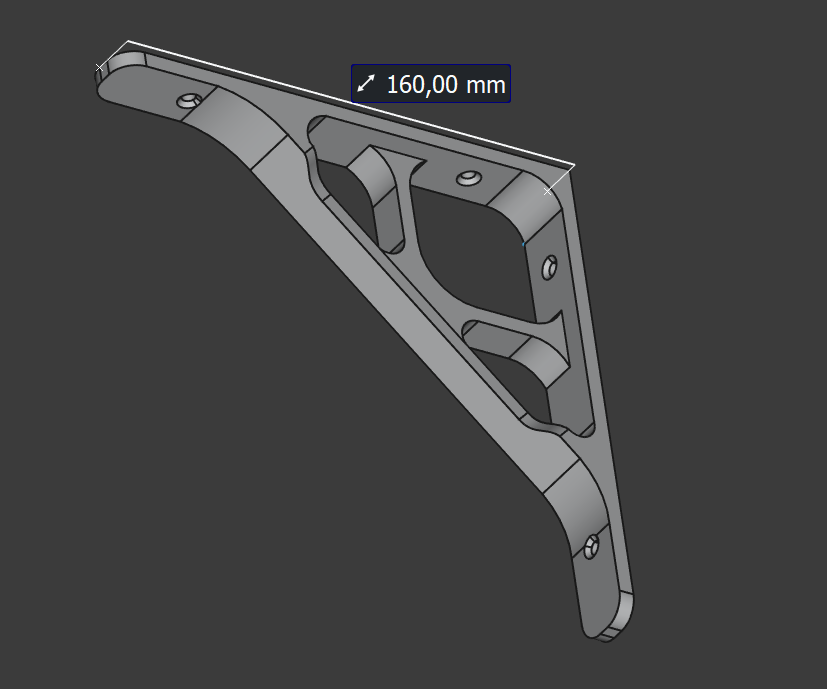 Shelf Bracket 160mm