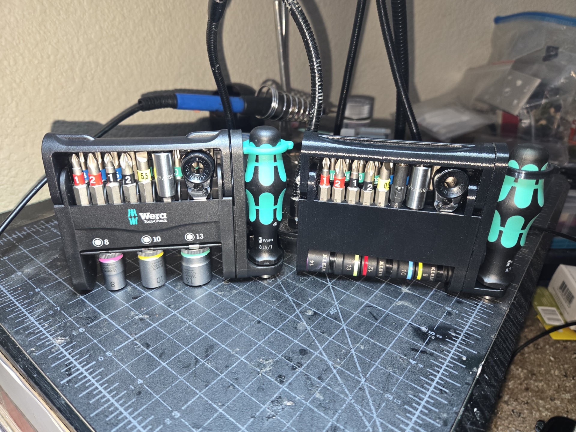 WERA TOOL CHECK + KLEIN 6 in 1 + 10 MORE BITS - photo 3