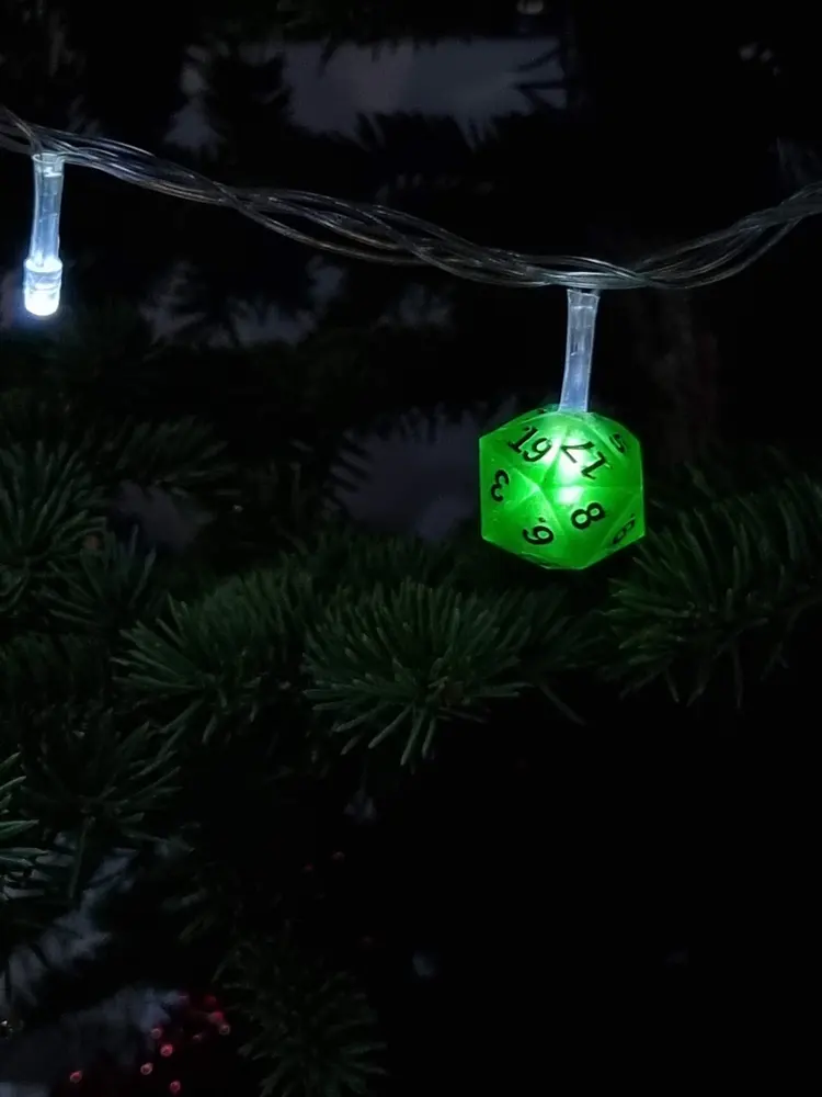 Chamfered d20 dice - photo 2