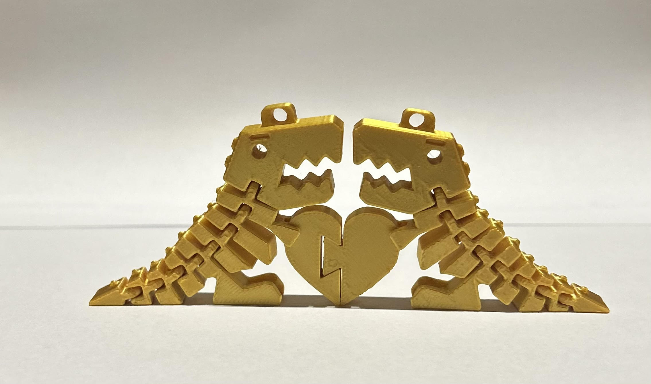 Flexi Dino REX frendship keychain - photo 2