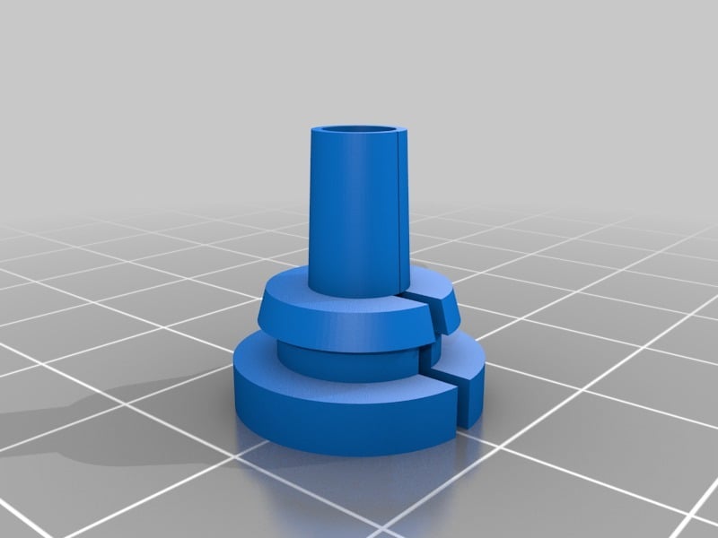 Cable rubber gland / grommet parametric Fusion360