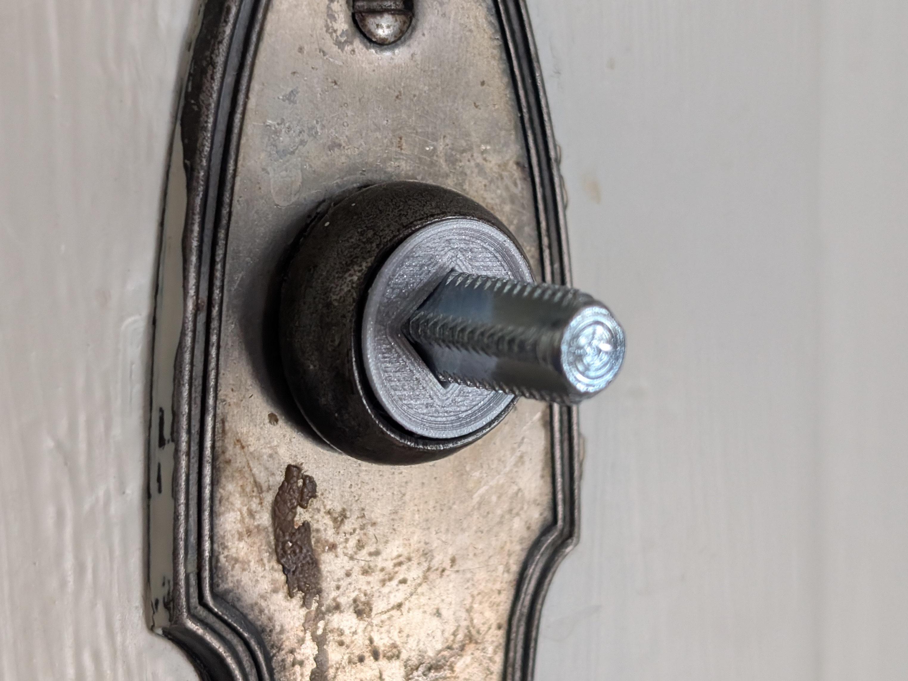 Door Knob Grommet for Antique Square Spindle (Handle, Lever) - photo 4