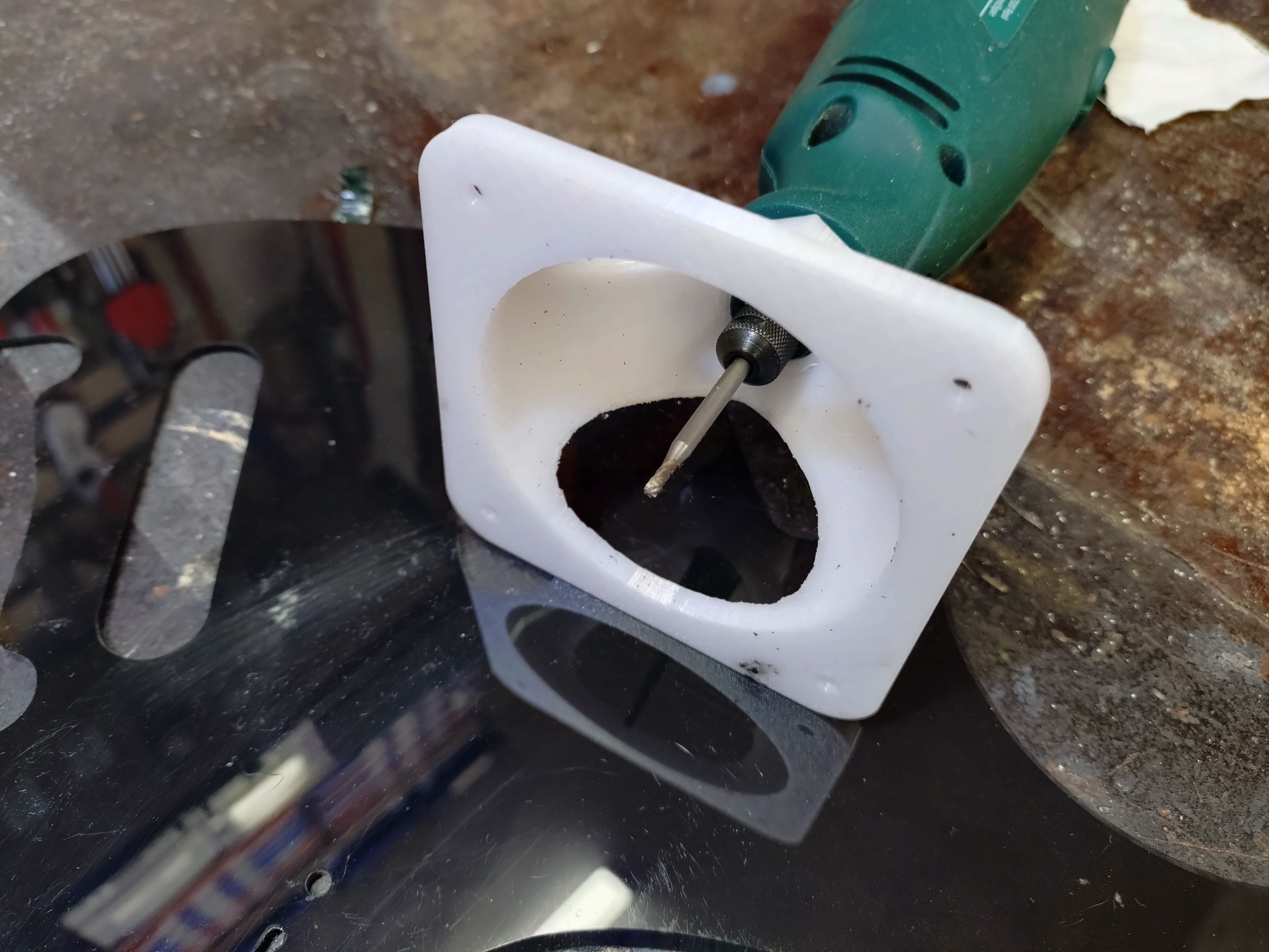 Rotary Tool (Dremel like) Router Base with Metric Thread - photo 2