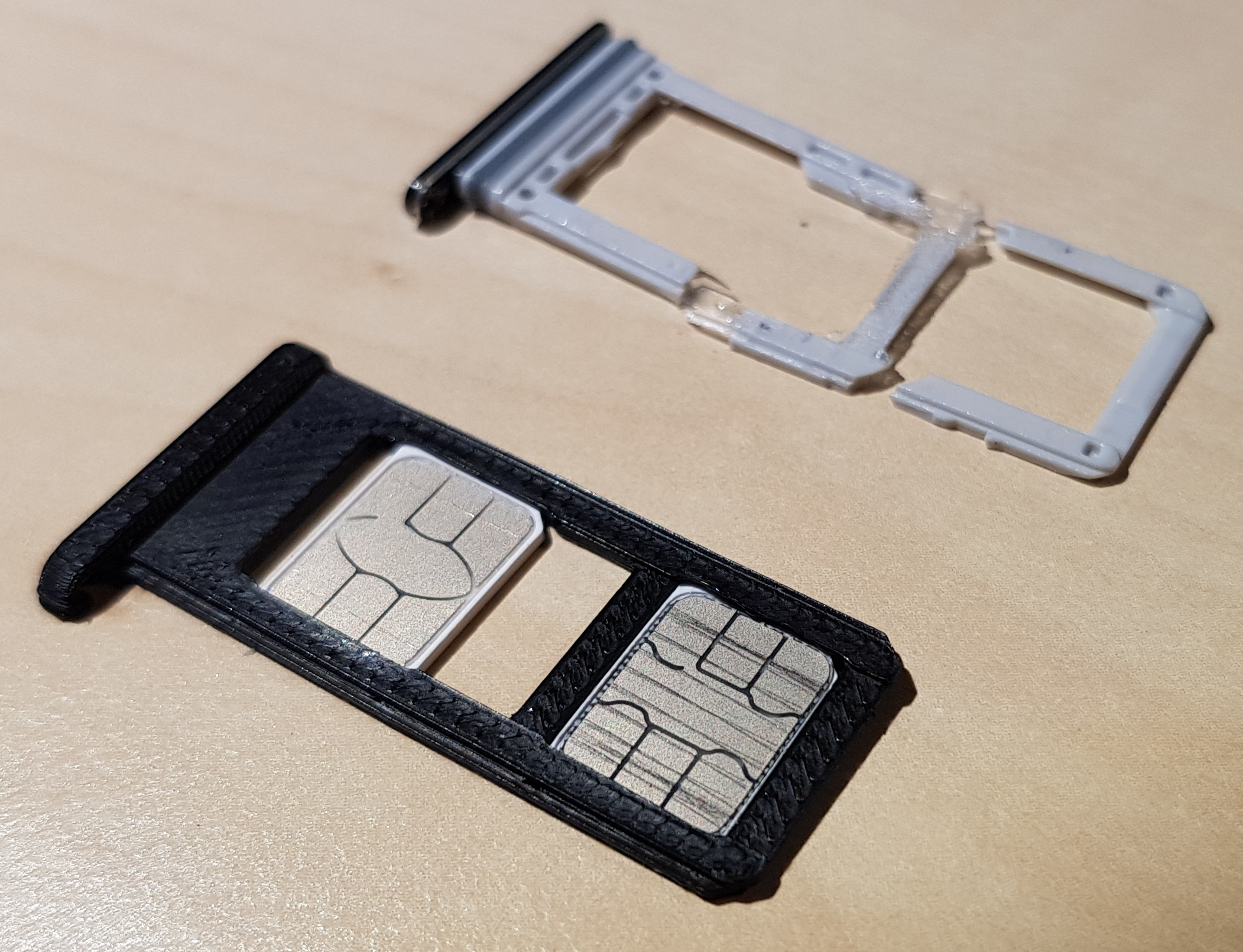 Samsung Galaxy S8 SM-G950FD duos sim card tray holder - photo 2
