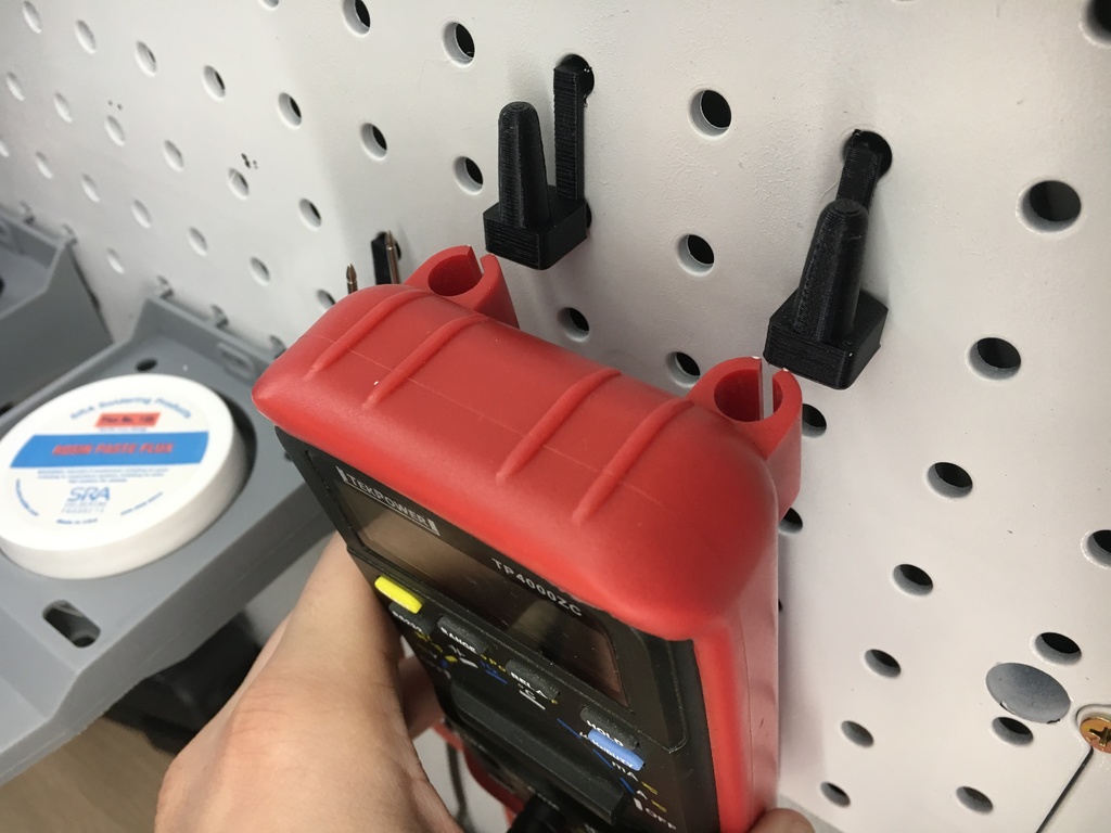 Peg Board Multimeter holder - photo 3