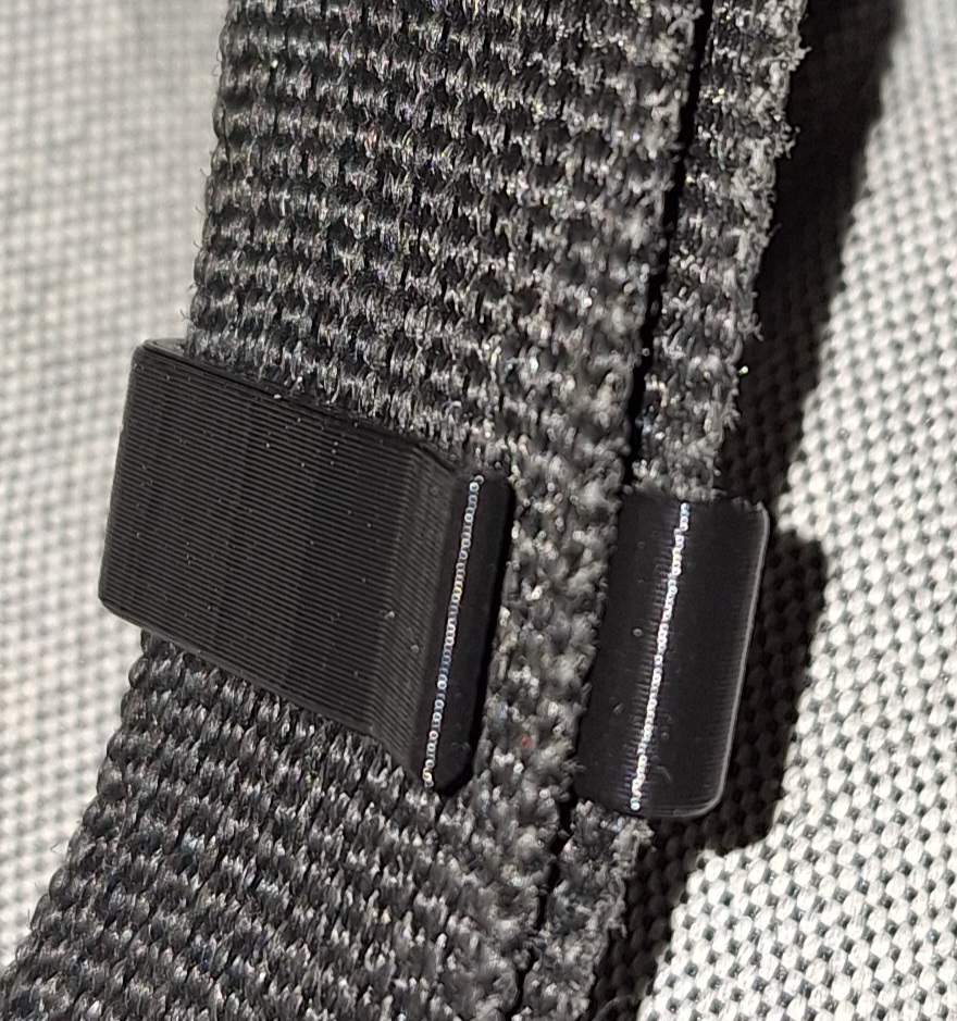 Backpack strap clip