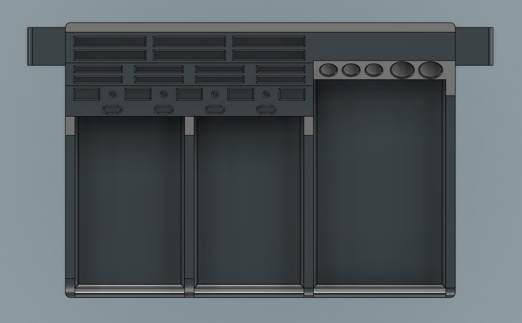 Desk Organizer (17mm desk)