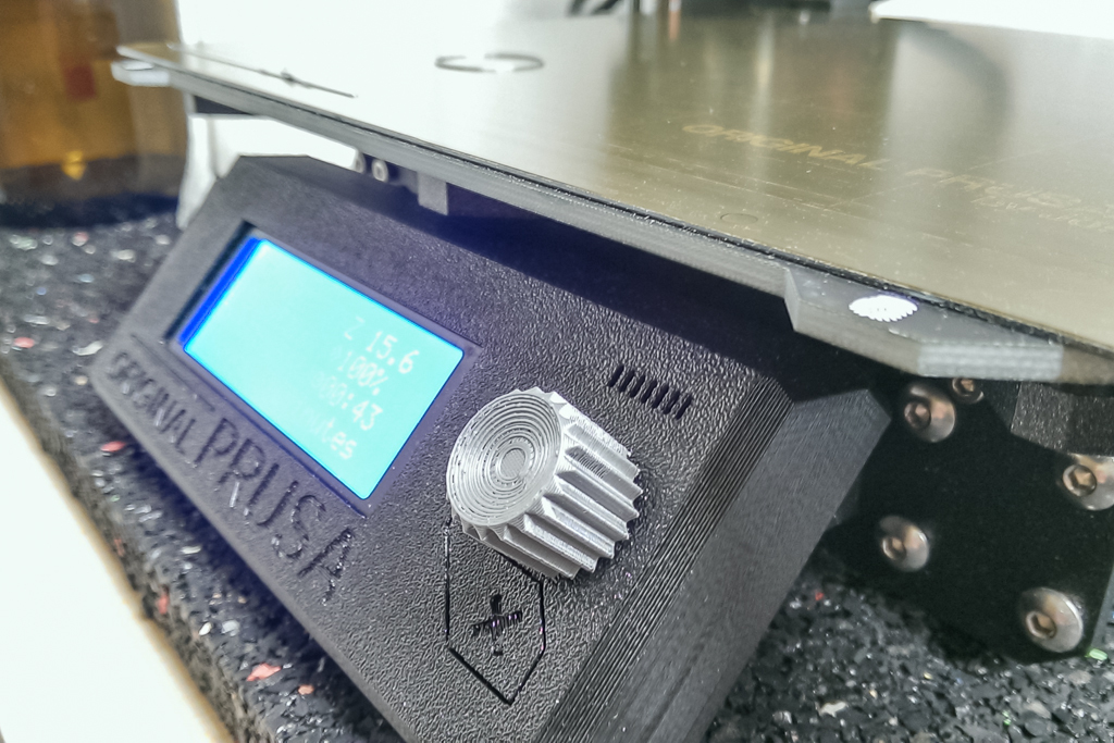 Improved Dial Knob for Prusa i3 MK2/MK3