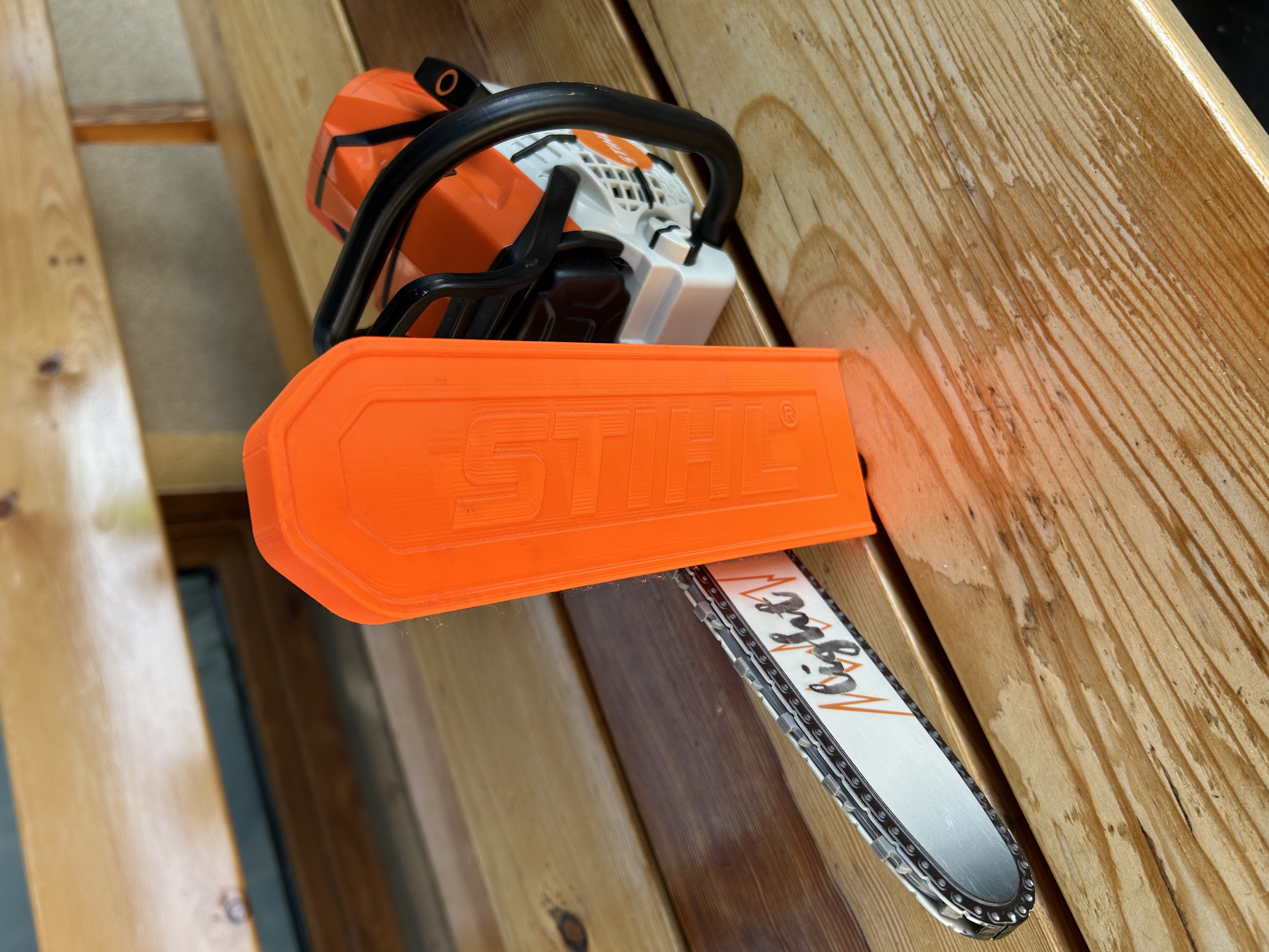 Stihl toy chainsaw cover - photo 3