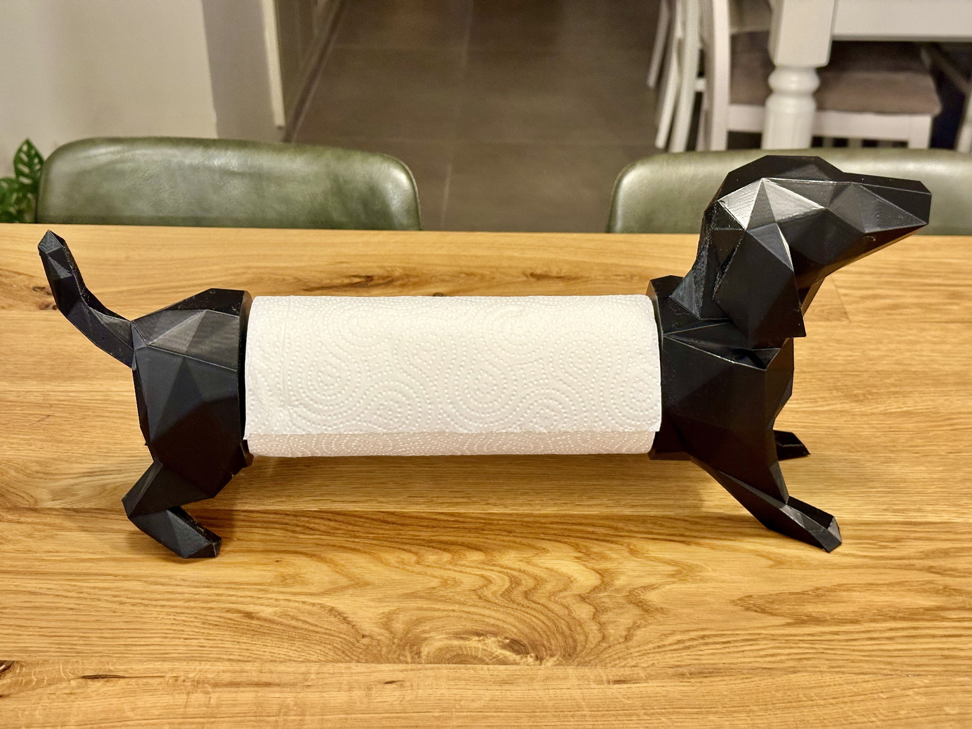 Decorative Duchshund Kitchen Paper Roll Holder - photo 4