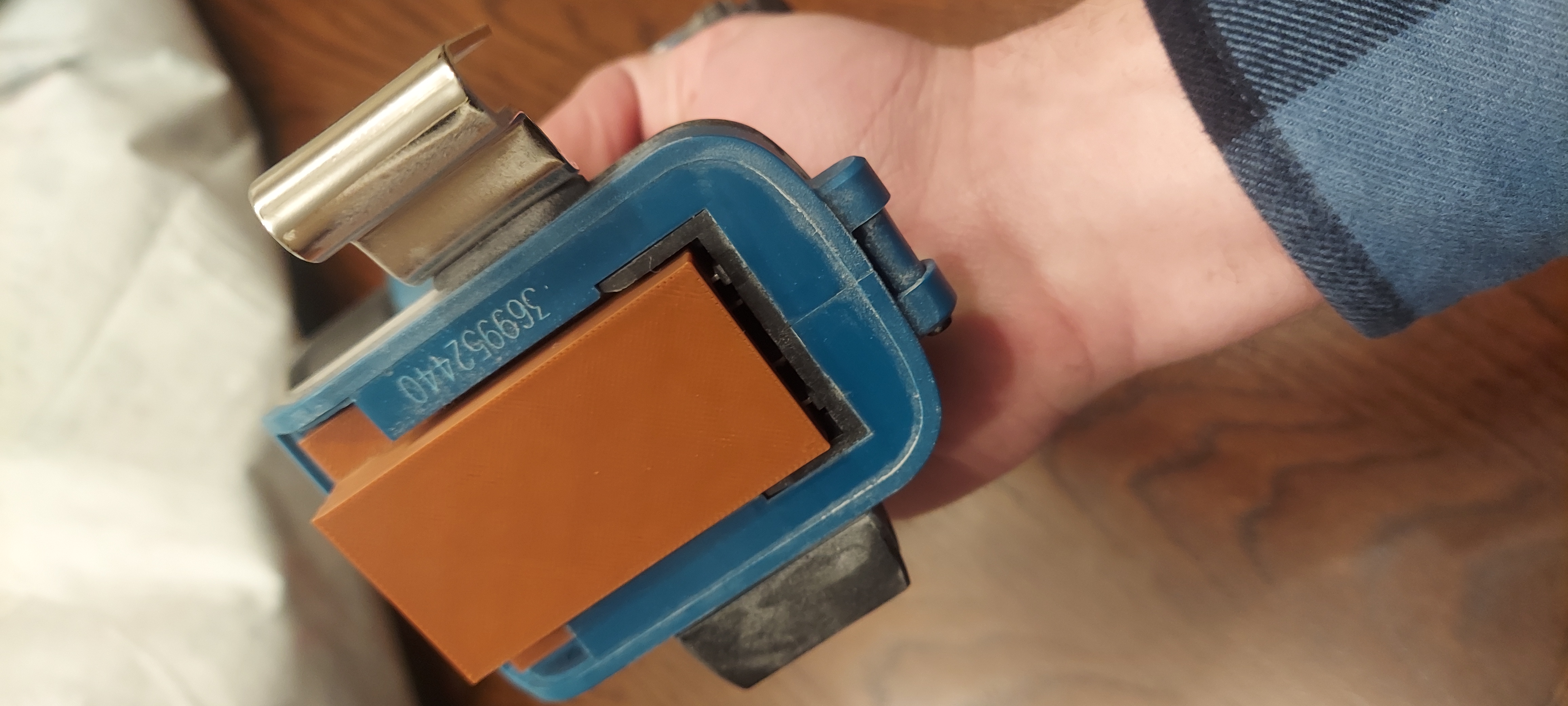 Hercules Tool Mount (battery slot insert) Hercules Battery Mount - photo 4
