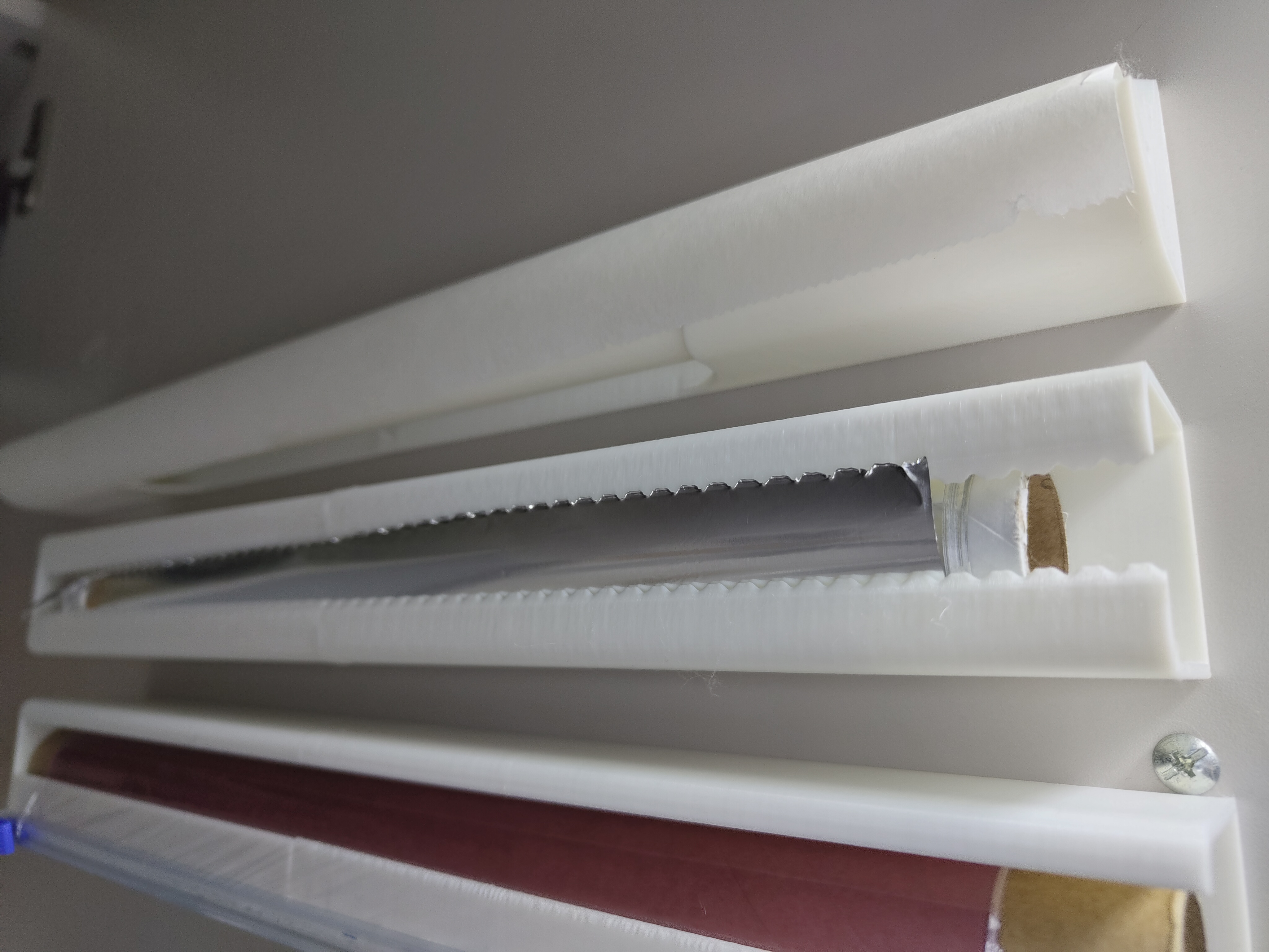Kitchen Door Aluminum Foil Roll Holder