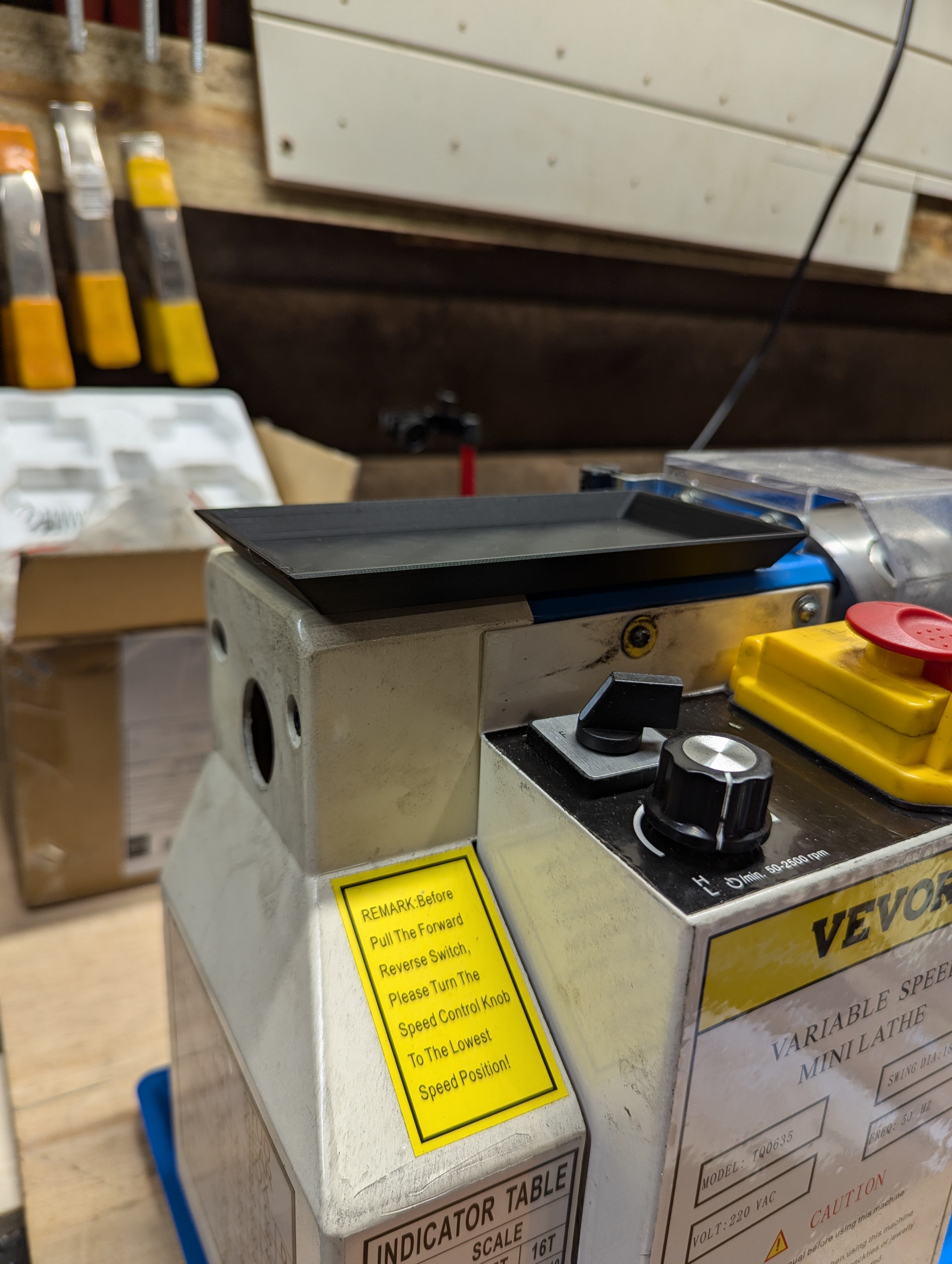 Mini Lathe Top Tray - photo 3