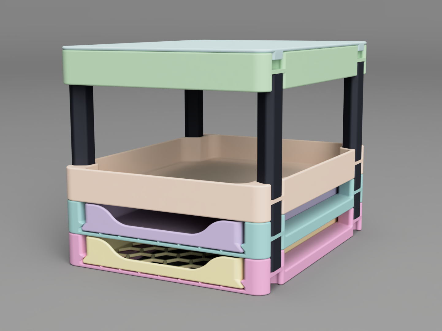 Versatile Stackable Storage Box System (Height 30) - photo 2