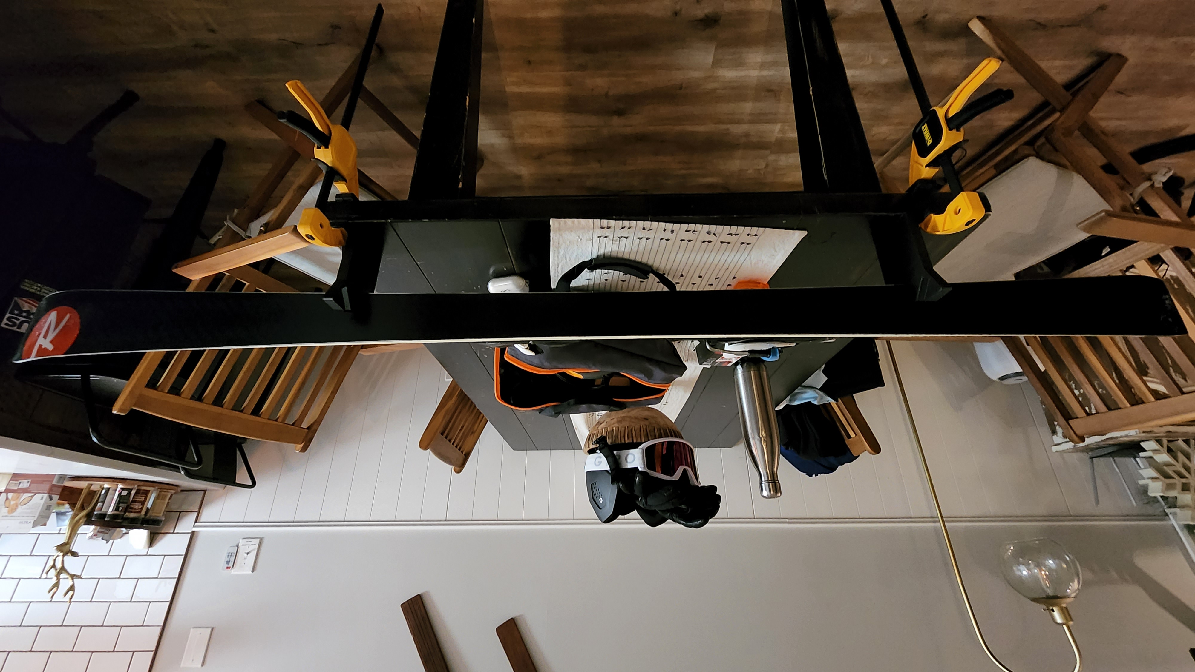 ski holder - BYO clamp