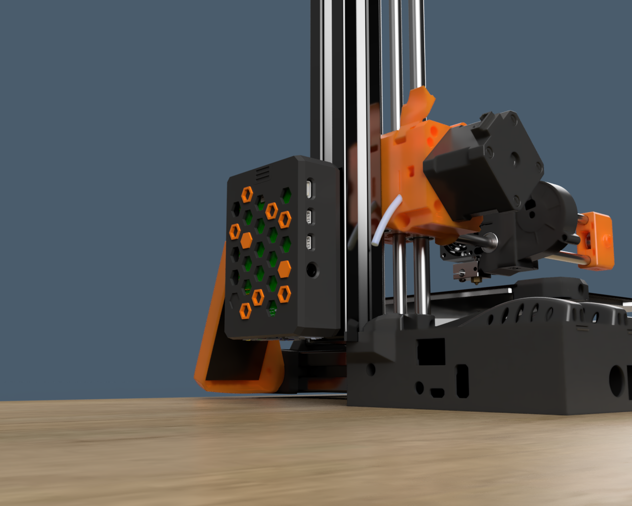PRUSA MINI Raspberry Pi 4 B case and mount - photo 2
