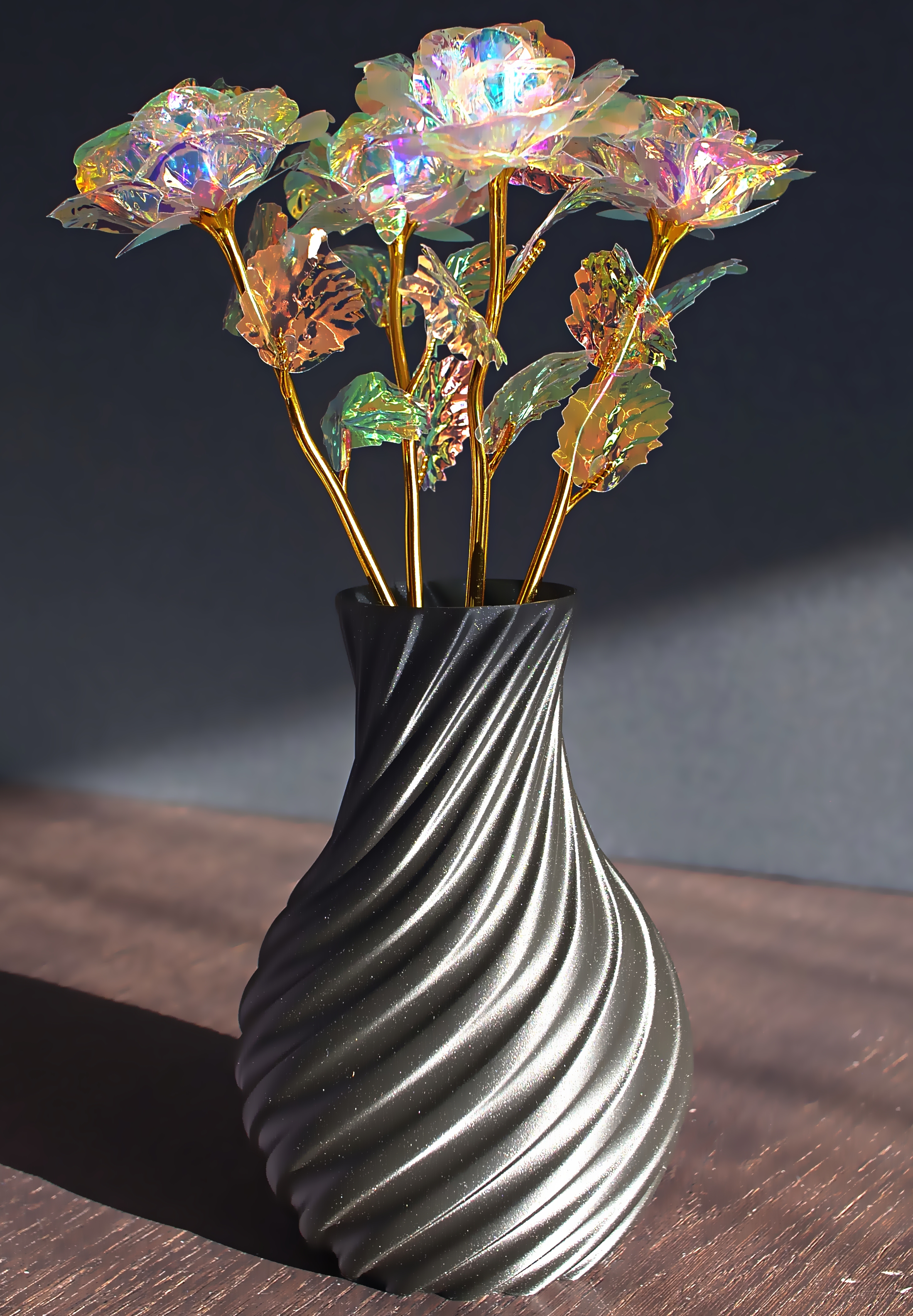 Spiral Vase Twisted Spiral Vase Vase Spiral Vase Spiral Vase Flower curved vase Flower vase vase vase vase vase vase vase