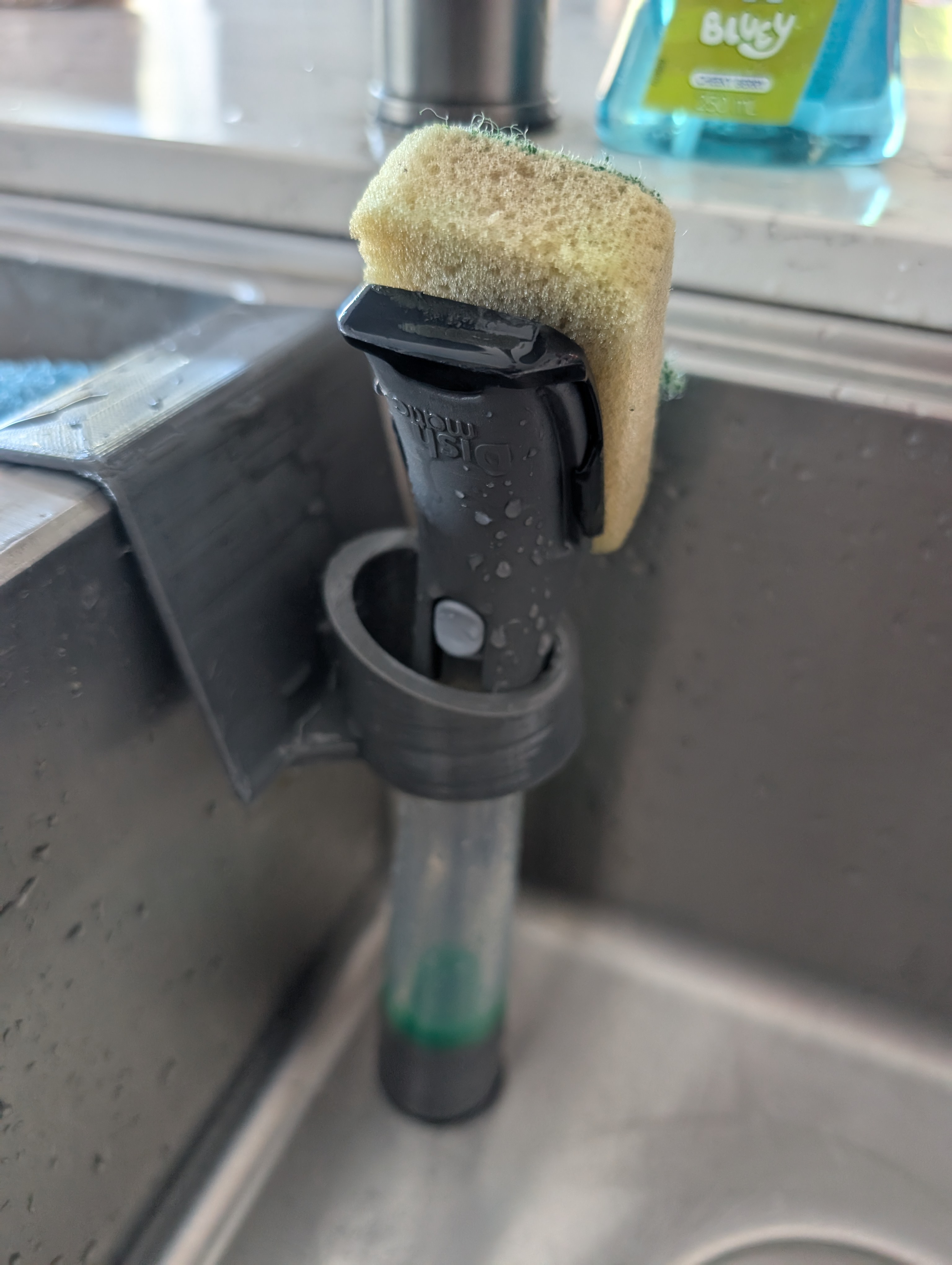 Scrub Daddy Kitchen Sink Caddy with Dish Wand/ Brush Holder - photo 2