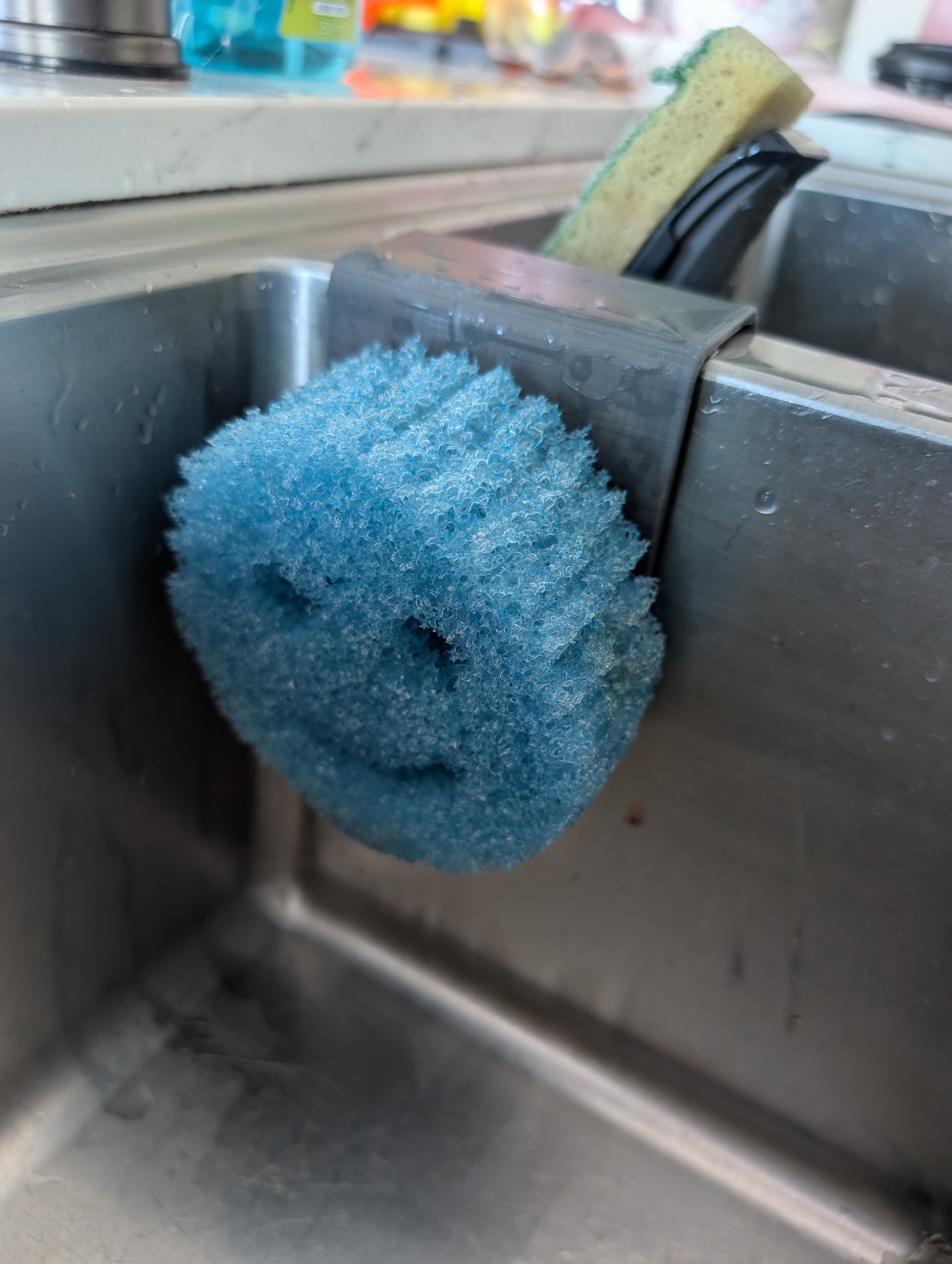 Scrub Daddy Kitchen Sink Caddy with Dish Wand/ Brush Holder - photo 3