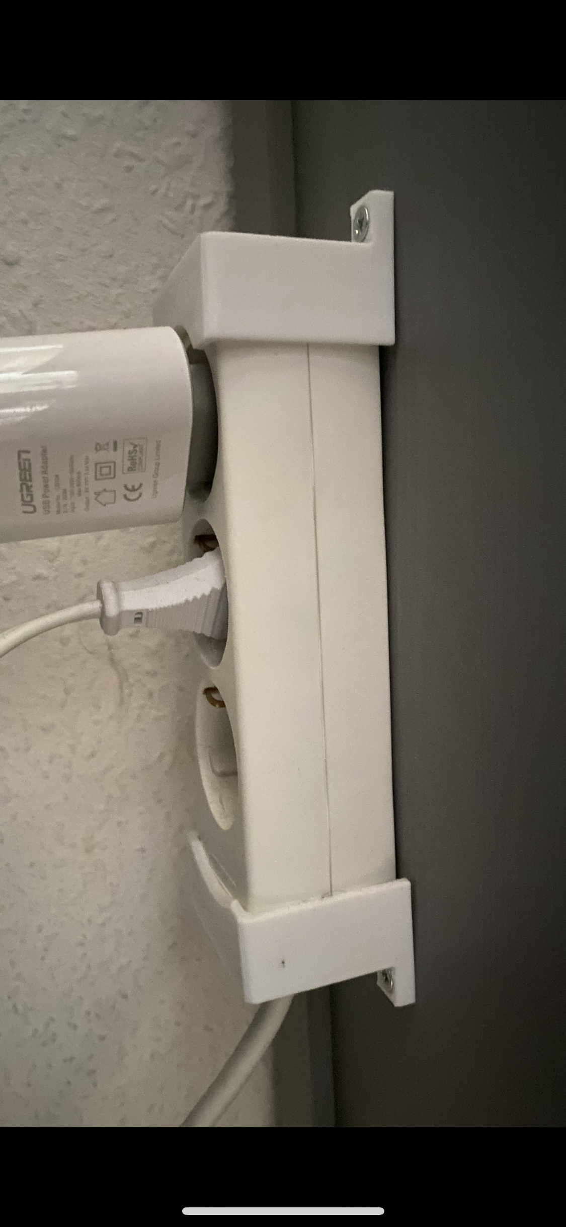 IKEA KOPPLA Holder Remix (Slim) - Wall Bracket for multi socket - photo 2