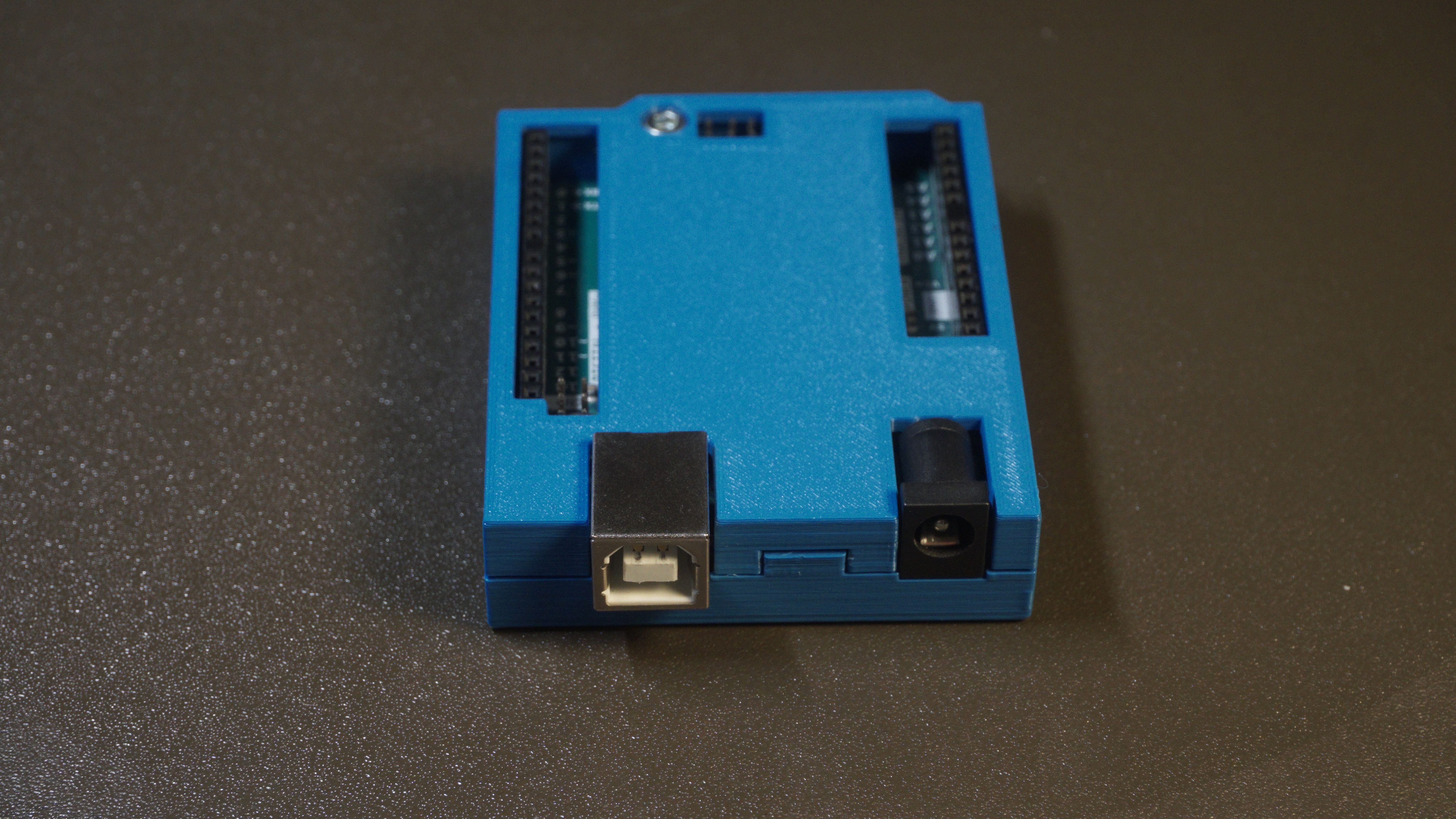 Arduino uno case with breadboard mount - photo 3
