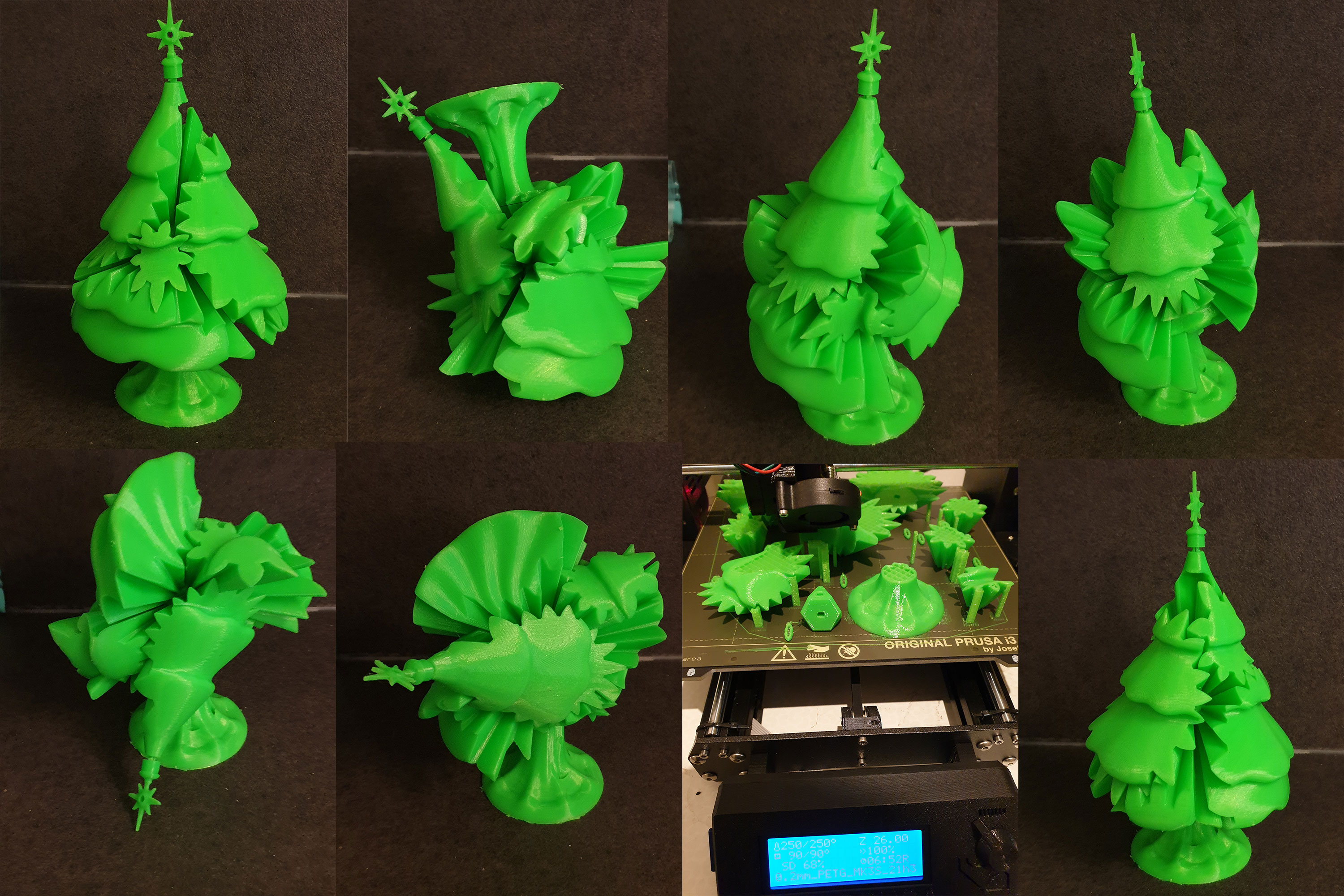 Tree Xmas Gears (gearbox) (gear cube) - photo 3