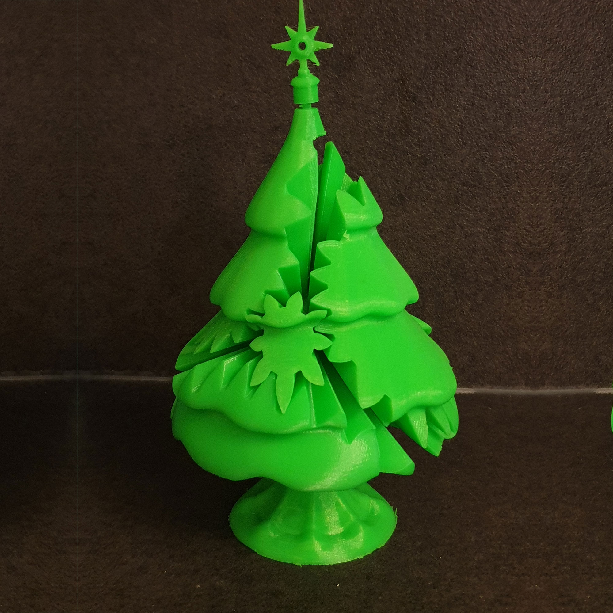 Tree Xmas Gears (gearbox) (gear cube)