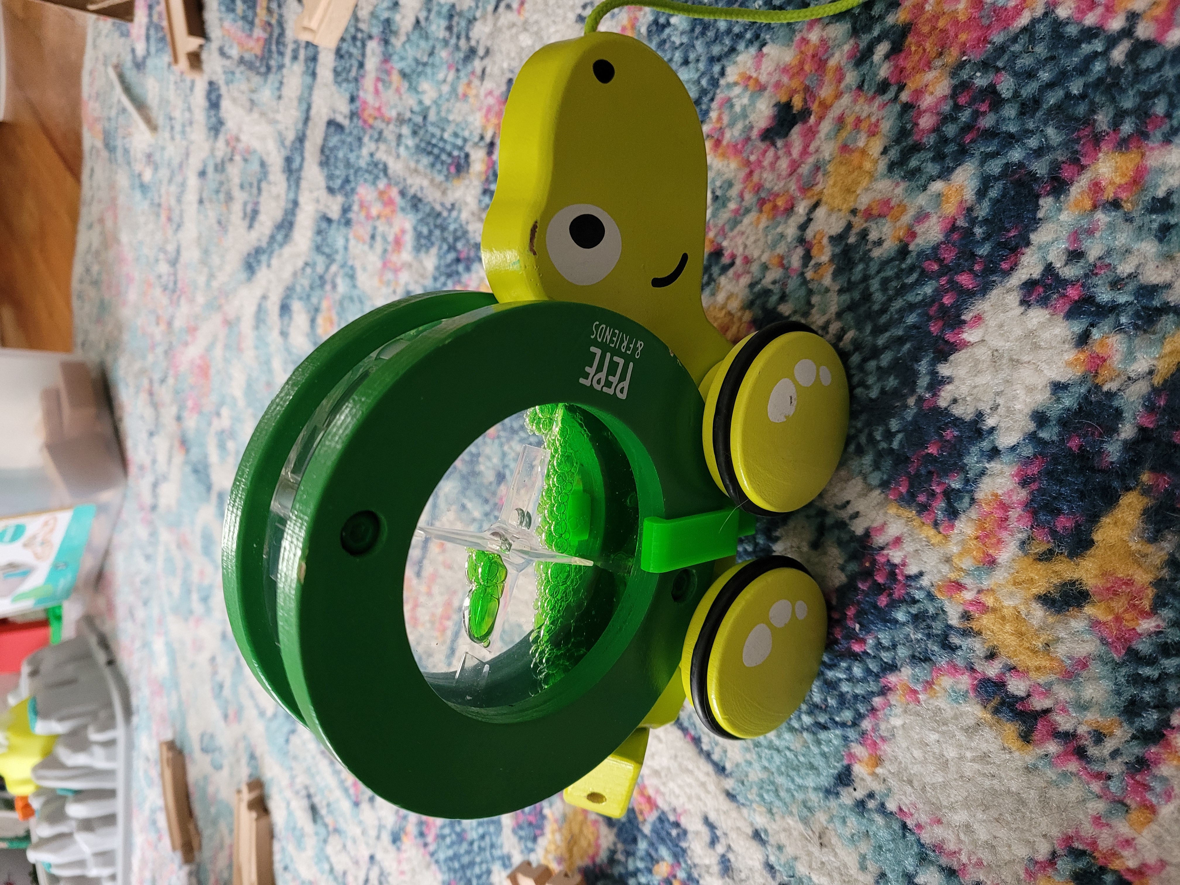 Hape Tito Turtle Pull Along Toy Clip