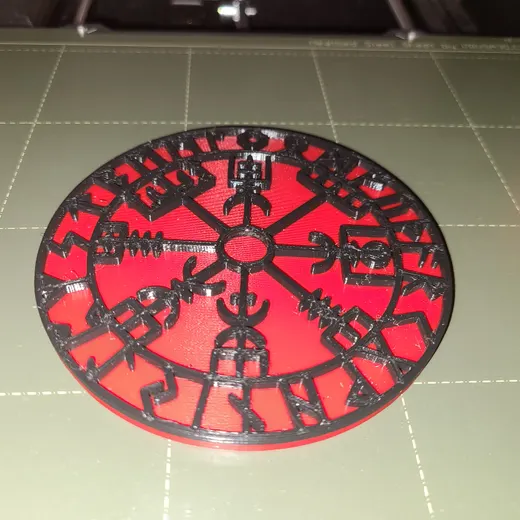 Vegvisir - Viking Compass Coaster - photo 2