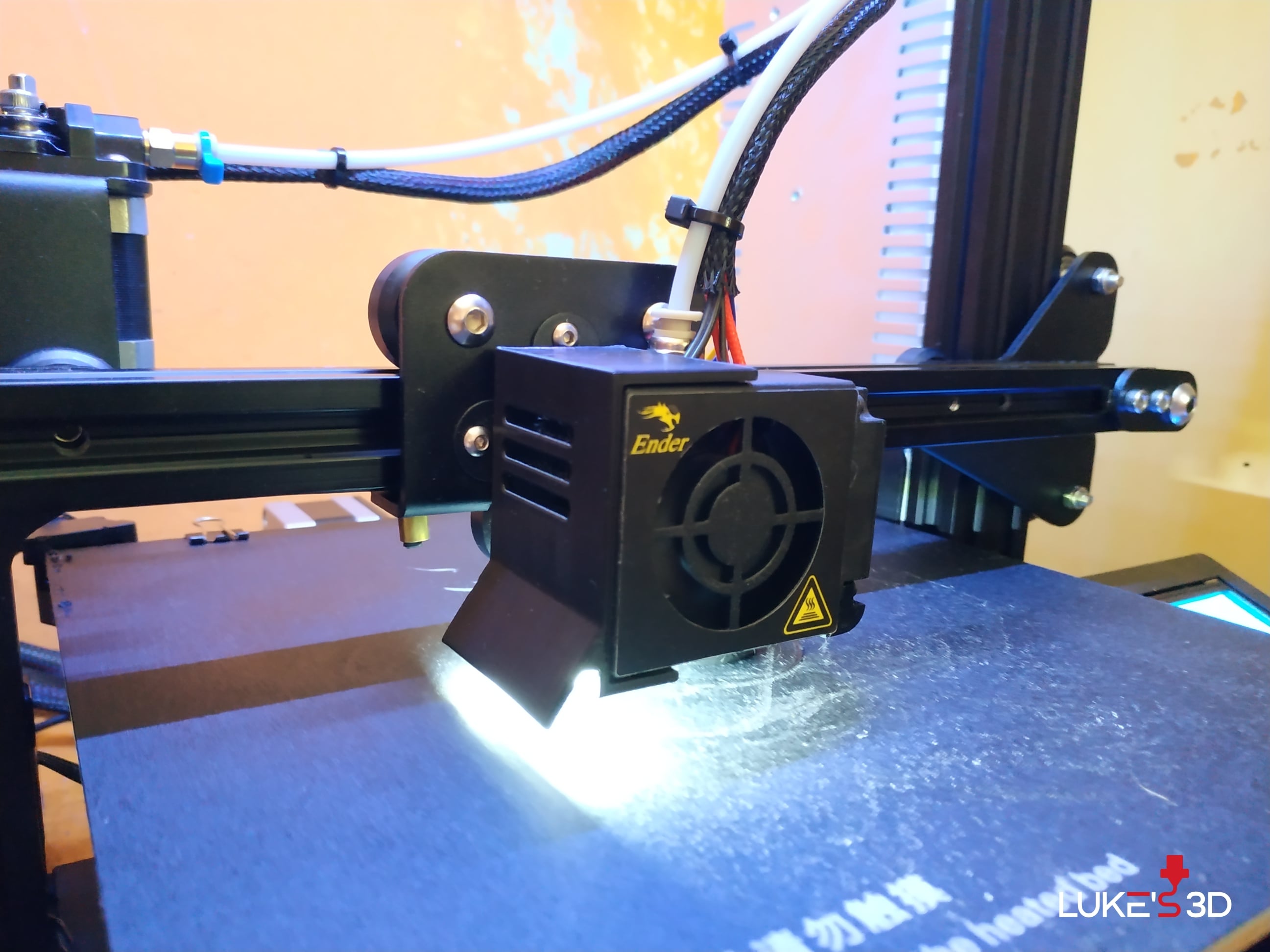 Ender 3 / CR-10 Snap On Led Strip Mount