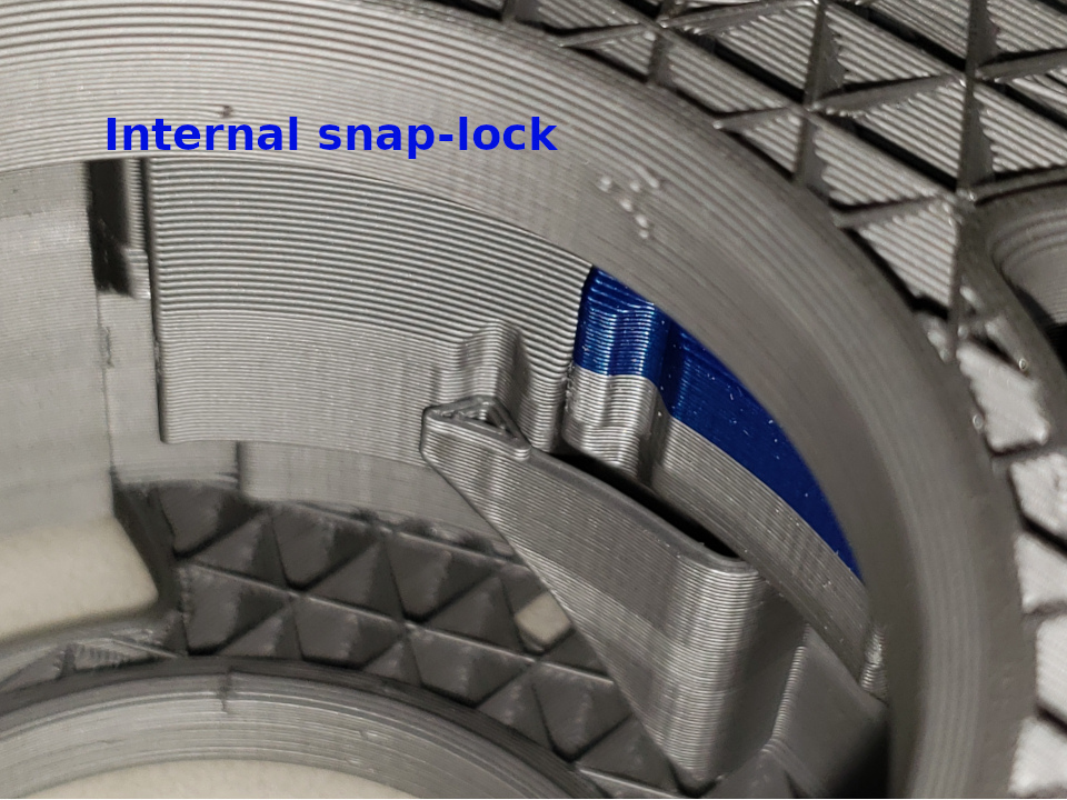 LockSpool V3: Parametric, reusable (1 part printed twice) - photo 4