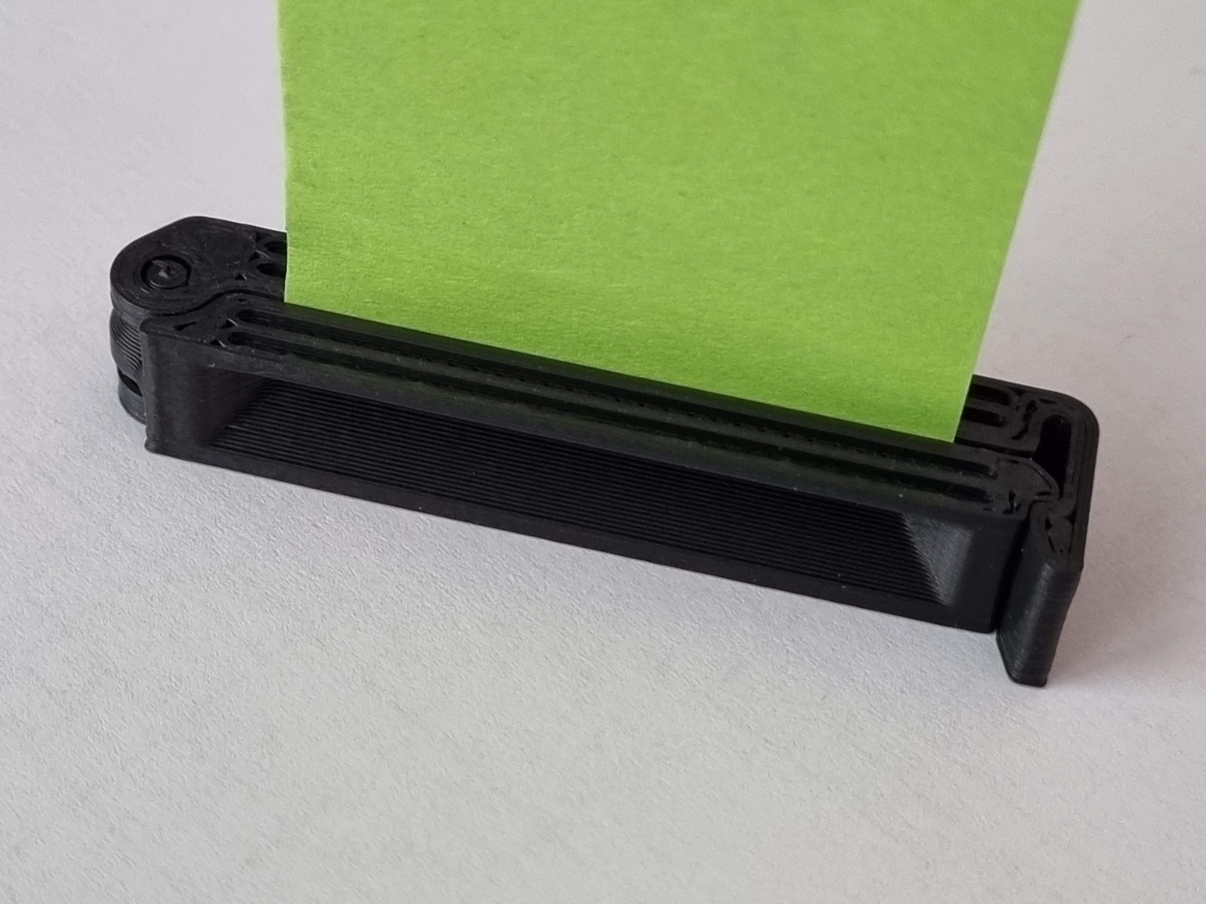 Print-in-place bag clip - photo 3